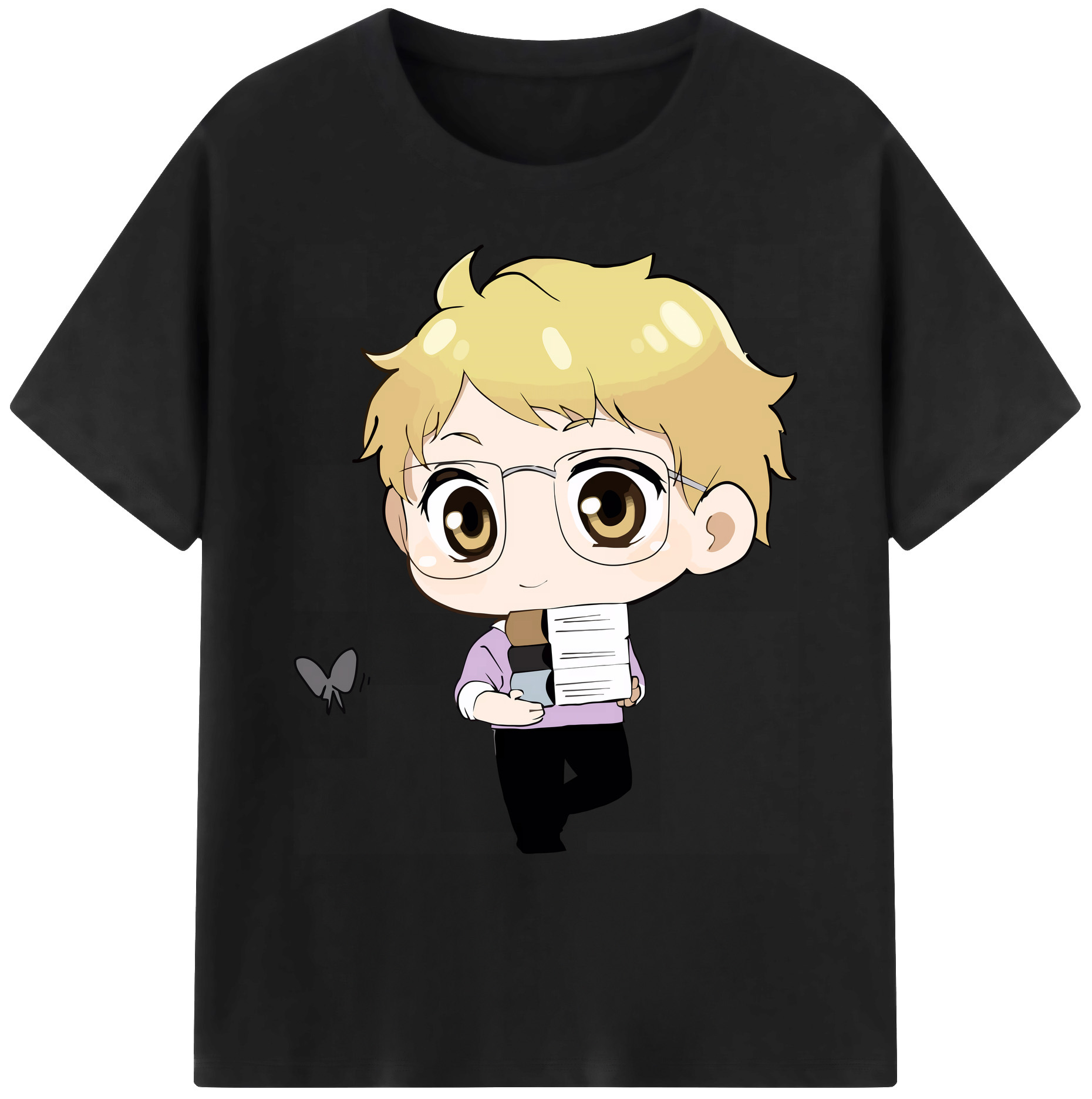 （画像用） ハイキュー!! Haikyu!! 綿100％ メンズ半袖Tシャツ｜肌触りやわらか＆通気性