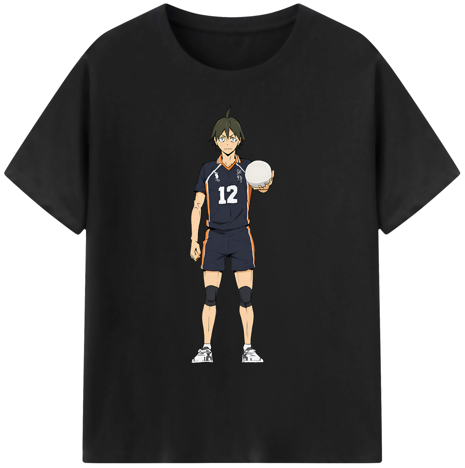 （画像用） ハイキュー!! Haikyu!! 綿100％ メンズ半袖Tシャツ｜肌触りやわらか＆通気性