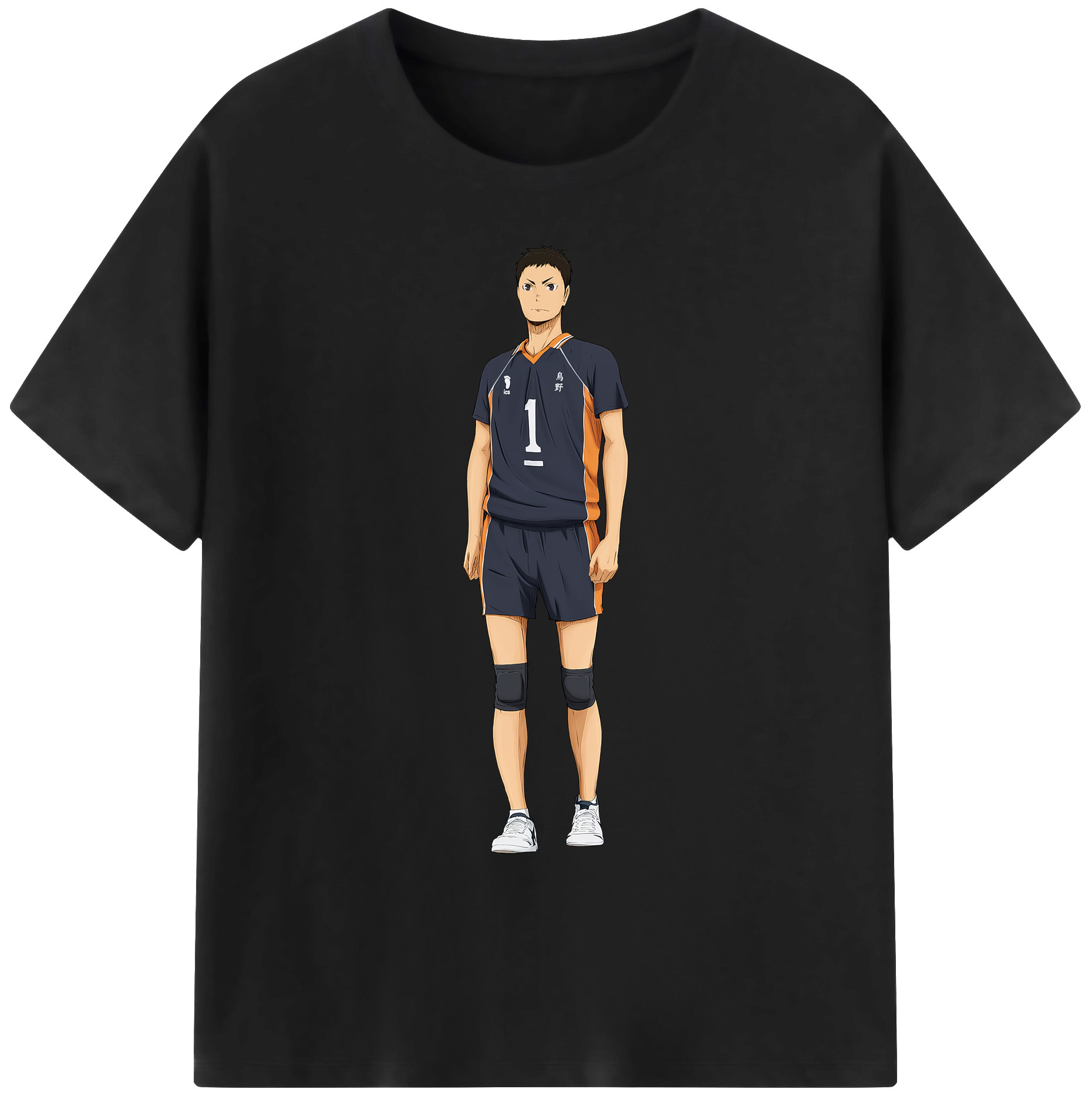（画像用） ハイキュー!! Haikyu!! 綿100％ メンズ半袖Tシャツ｜肌触りやわらか＆通気性