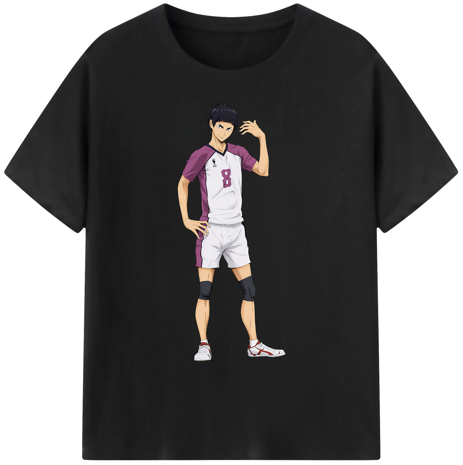 （画像用） ハイキュー!! Haikyu!! 綿100％ メンズ半袖Tシャツ｜肌触りやわらか＆通気性