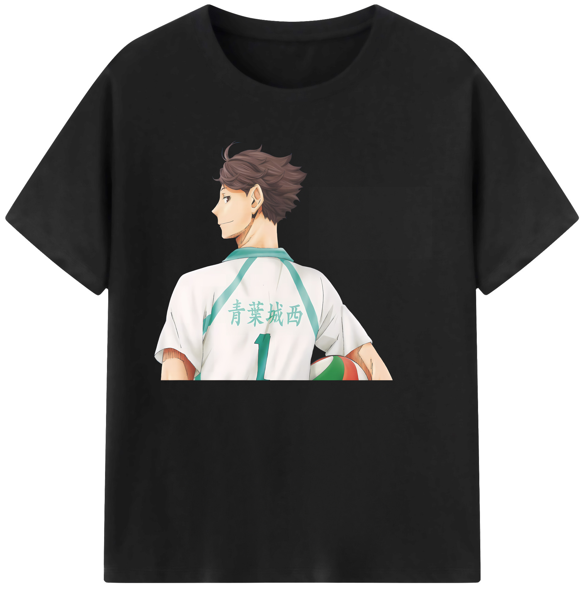 （画像用） ハイキュー!! Haikyu!! 綿100％ メンズ半袖Tシャツ｜肌触りやわらか＆通気性