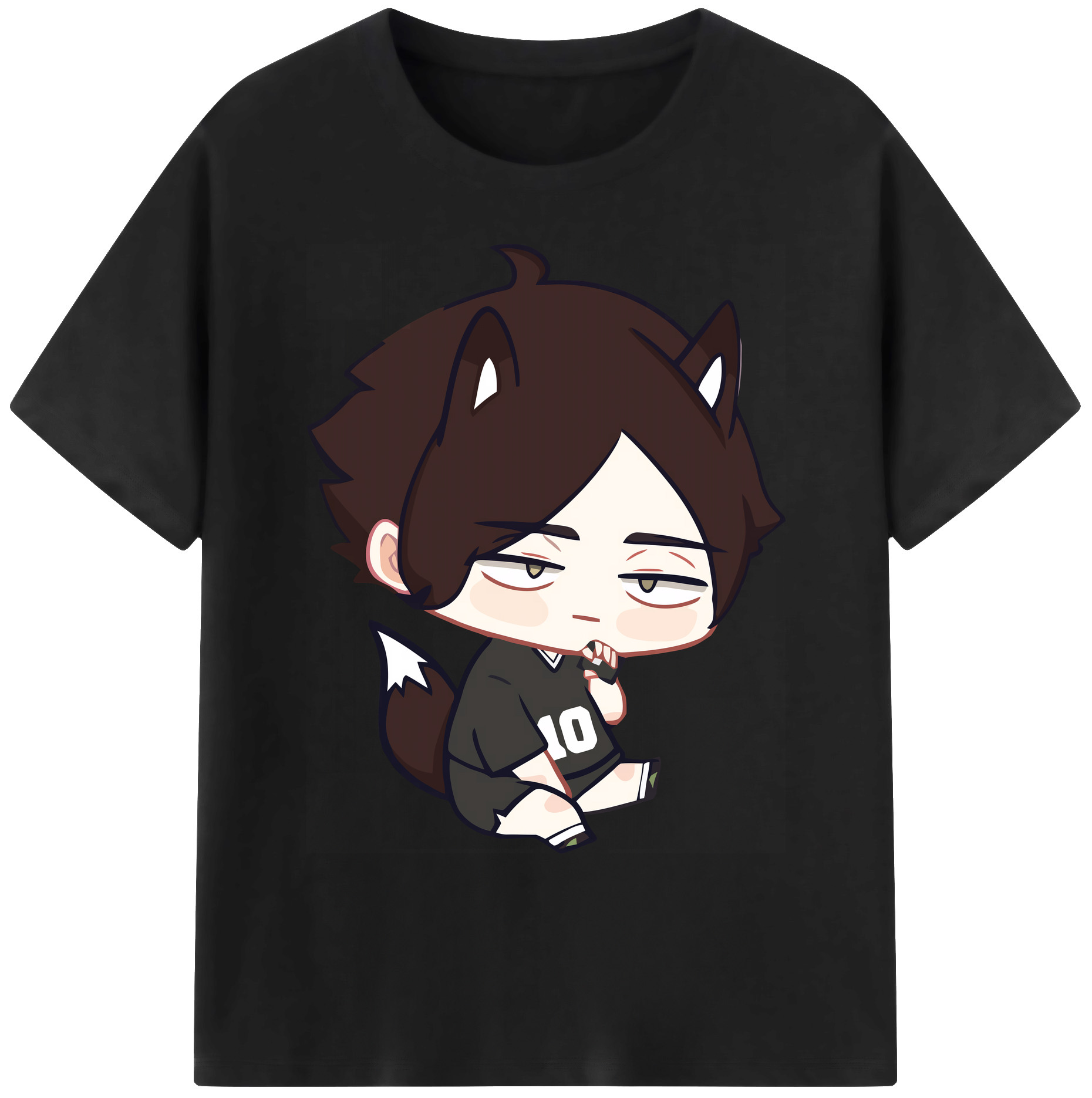 （画像用） ハイキュー!! Haikyu!! 綿100％ メンズ半袖Tシャツ｜肌触りやわらか＆通気性
