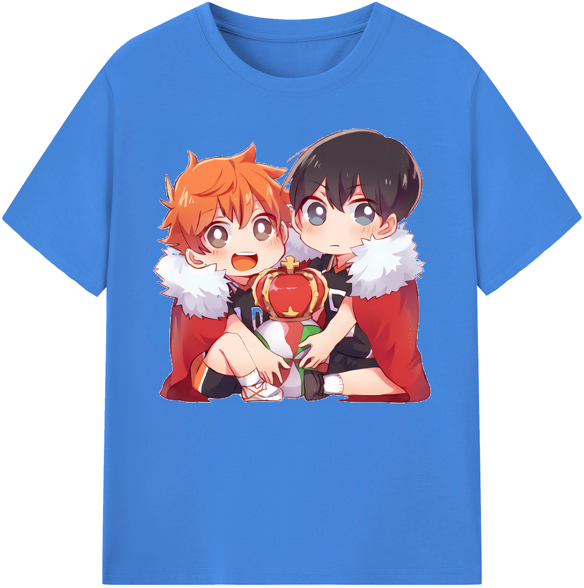（画像用） ハイキュー!! Haikyu!! 綿100％ メンズ半袖Tシャツ｜肌触りやわらか＆通気性