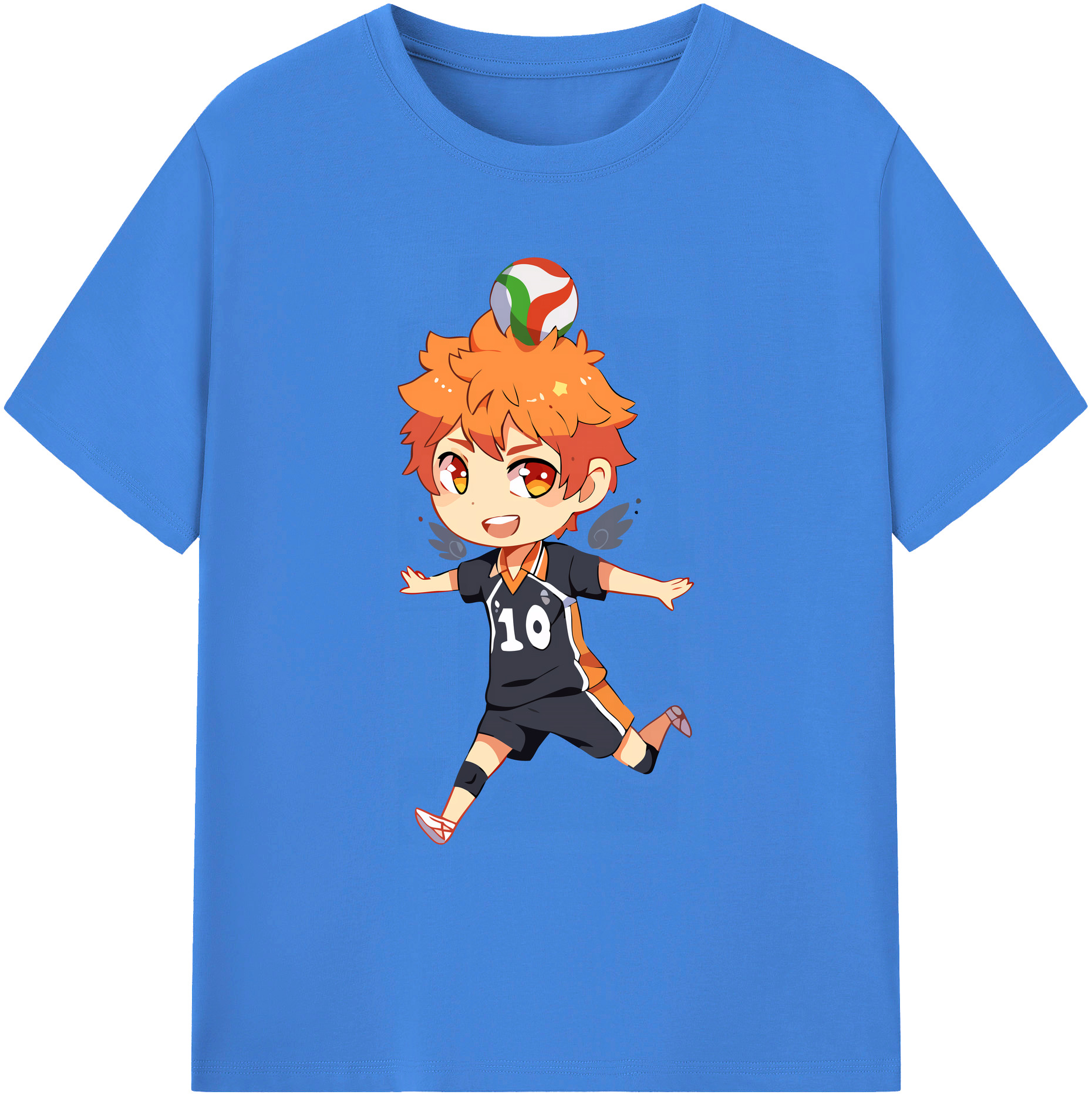 （画像用） ハイキュー!! Haikyu!! 綿100％ メンズ半袖Tシャツ｜肌触りやわらか＆通気性