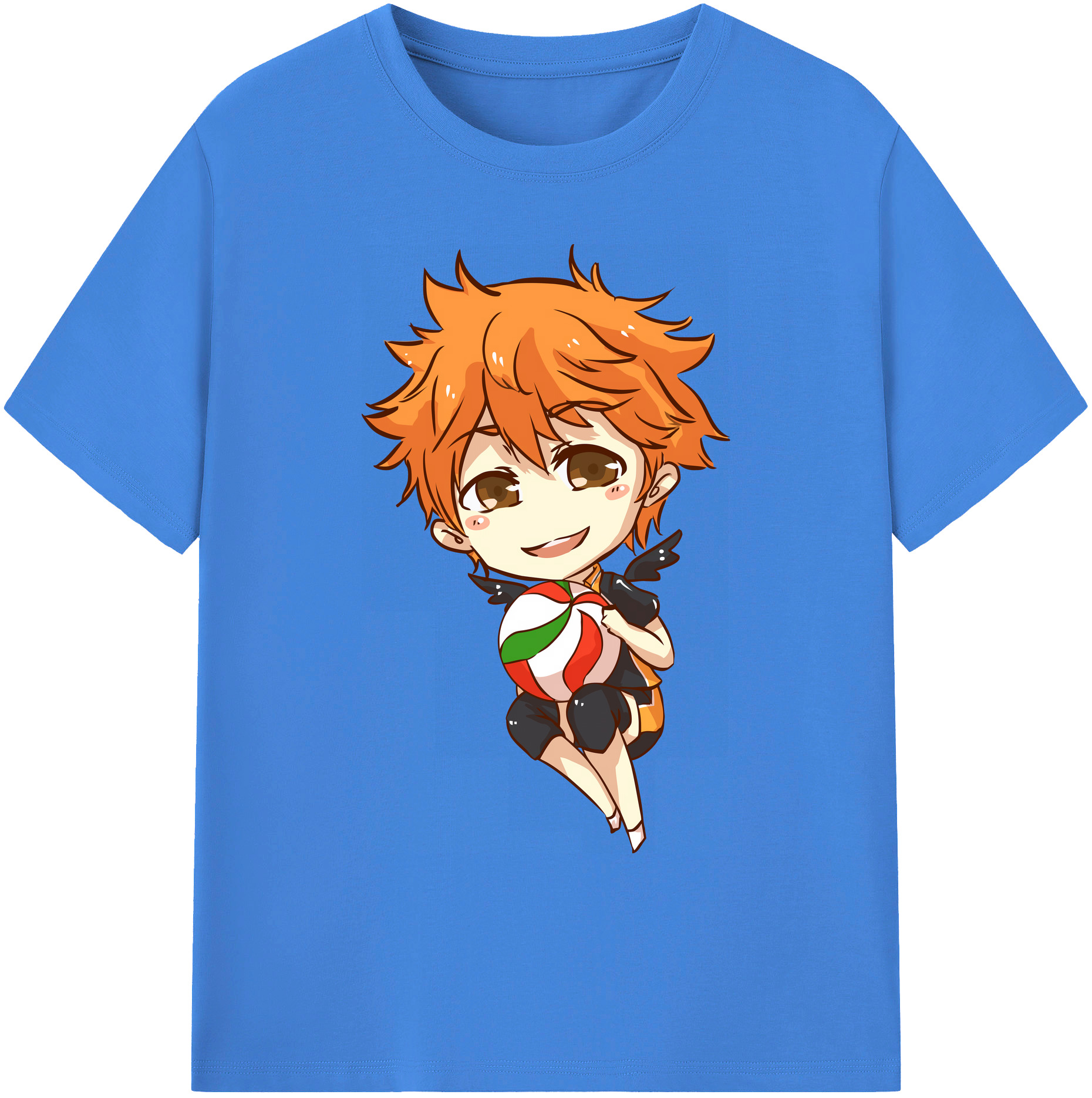 （画像用） ハイキュー!! Haikyu!! 綿100％ メンズ半袖Tシャツ｜肌触りやわらか＆通気性