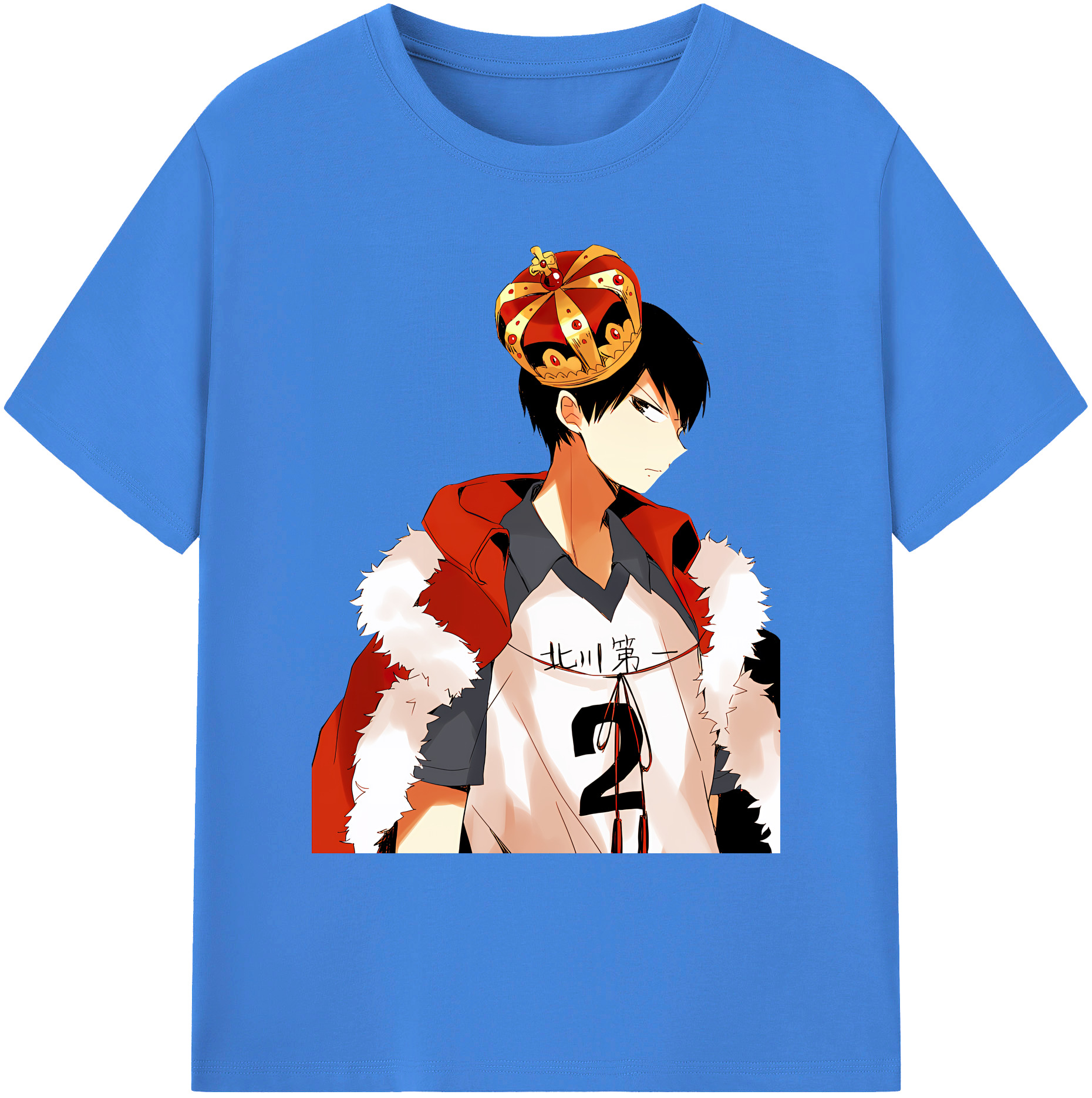 （画像用） ハイキュー!! Haikyu!! 綿100％ メンズ半袖Tシャツ｜肌触りやわらか＆通気性