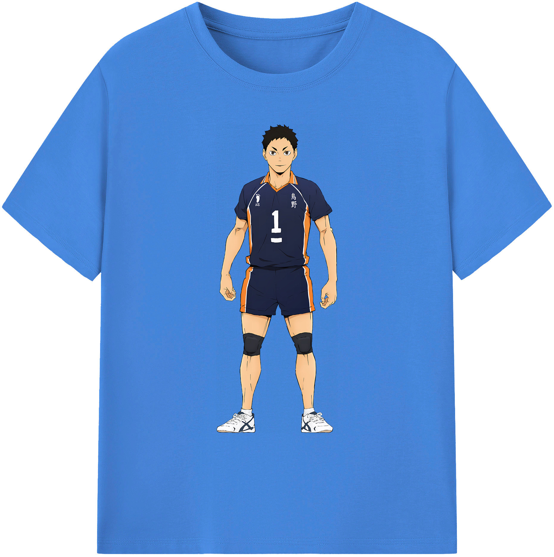 （画像用） ハイキュー!! Haikyu!! 綿100％ メンズ半袖Tシャツ｜肌触りやわらか＆通気性