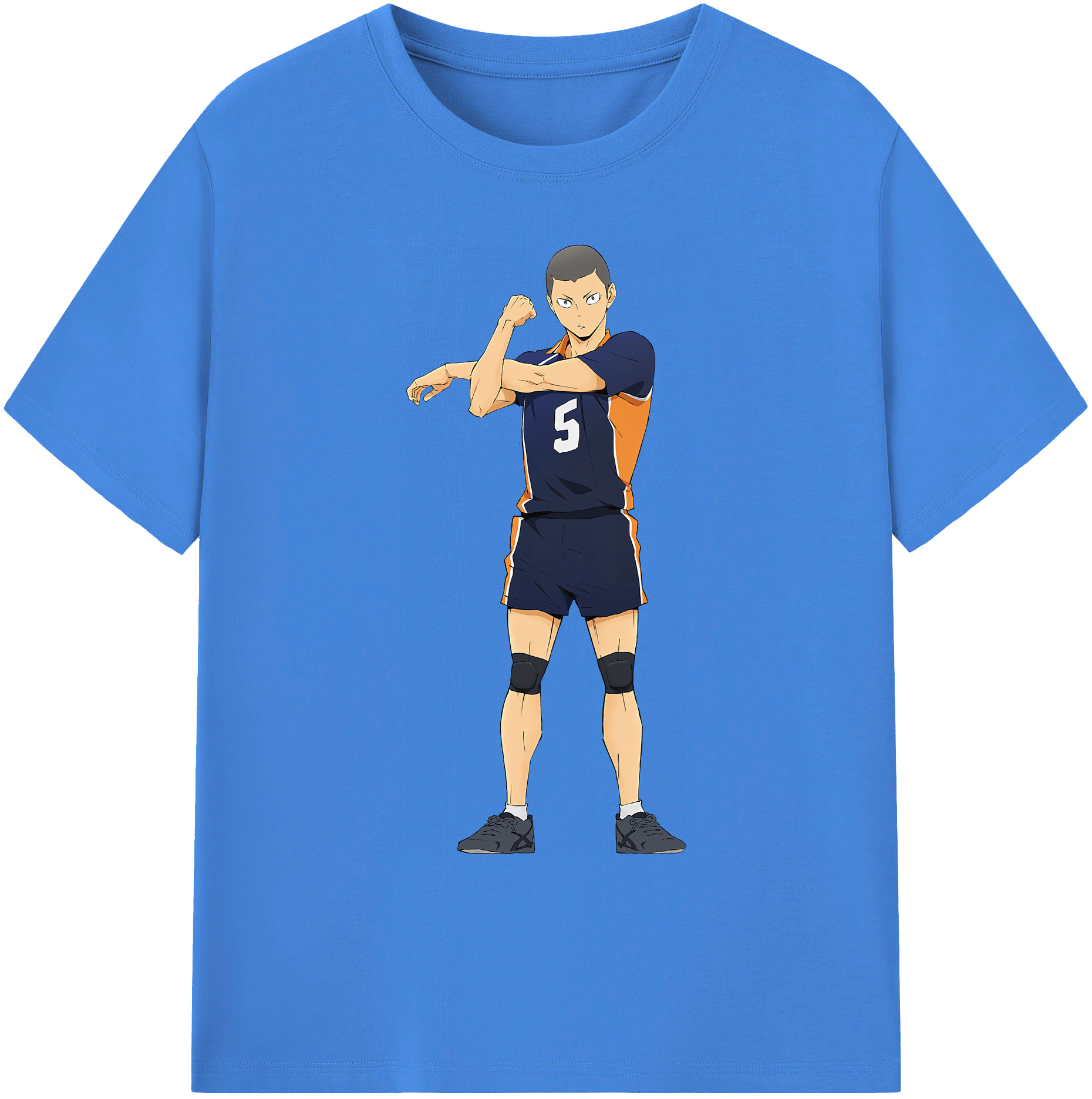 （画像用） ハイキュー!! Haikyu!! 綿100％ メンズ半袖Tシャツ｜肌触りやわらか＆通気性