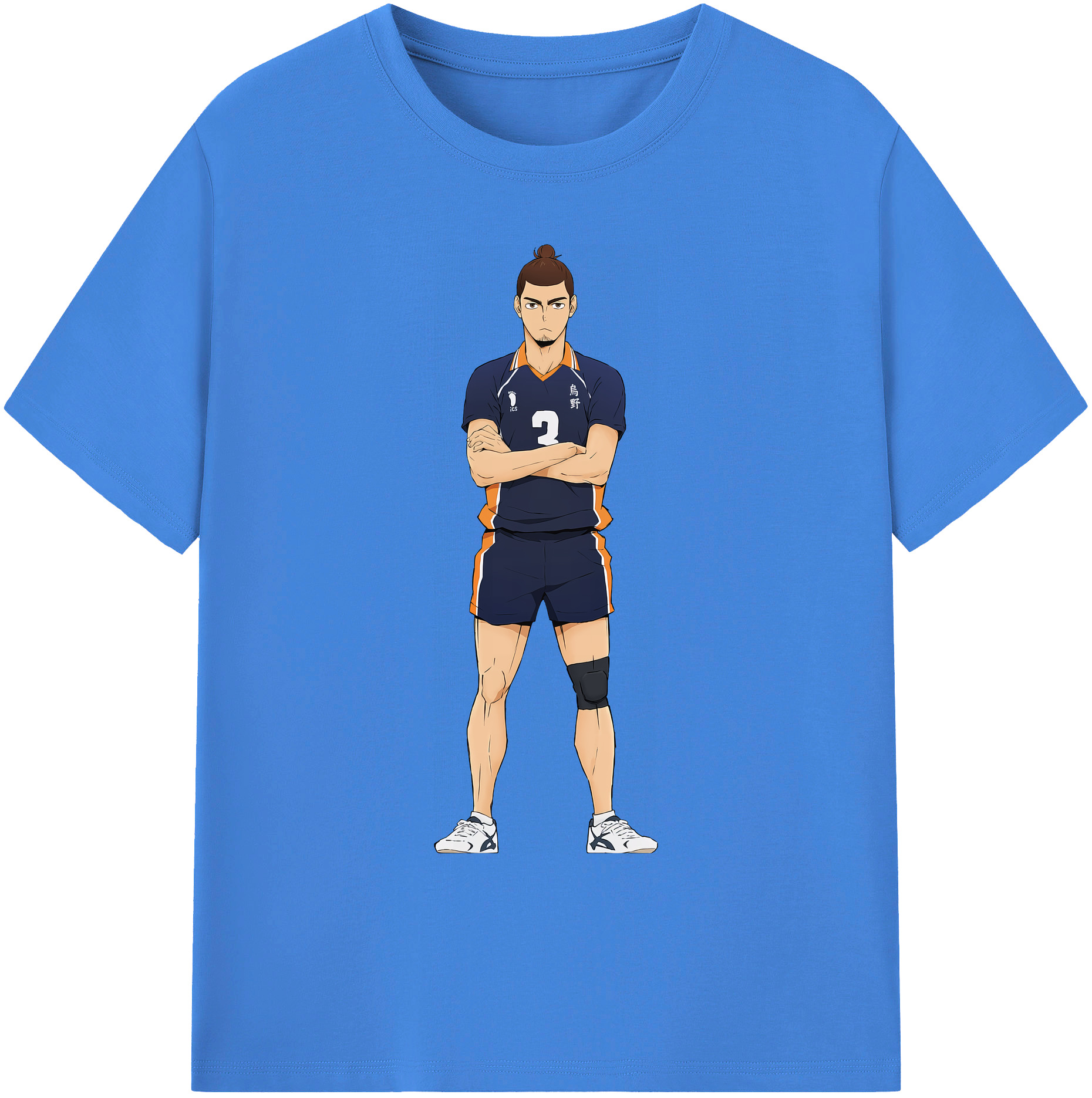 （画像用） ハイキュー!! Haikyu!! 綿100％ メンズ半袖Tシャツ｜肌触りやわらか＆通気性