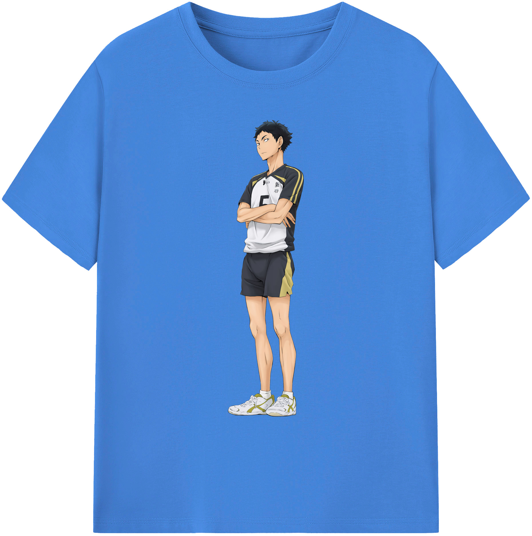 （画像用） ハイキュー!! Haikyu!! 綿100％ メンズ半袖Tシャツ｜肌触りやわらか＆通気性