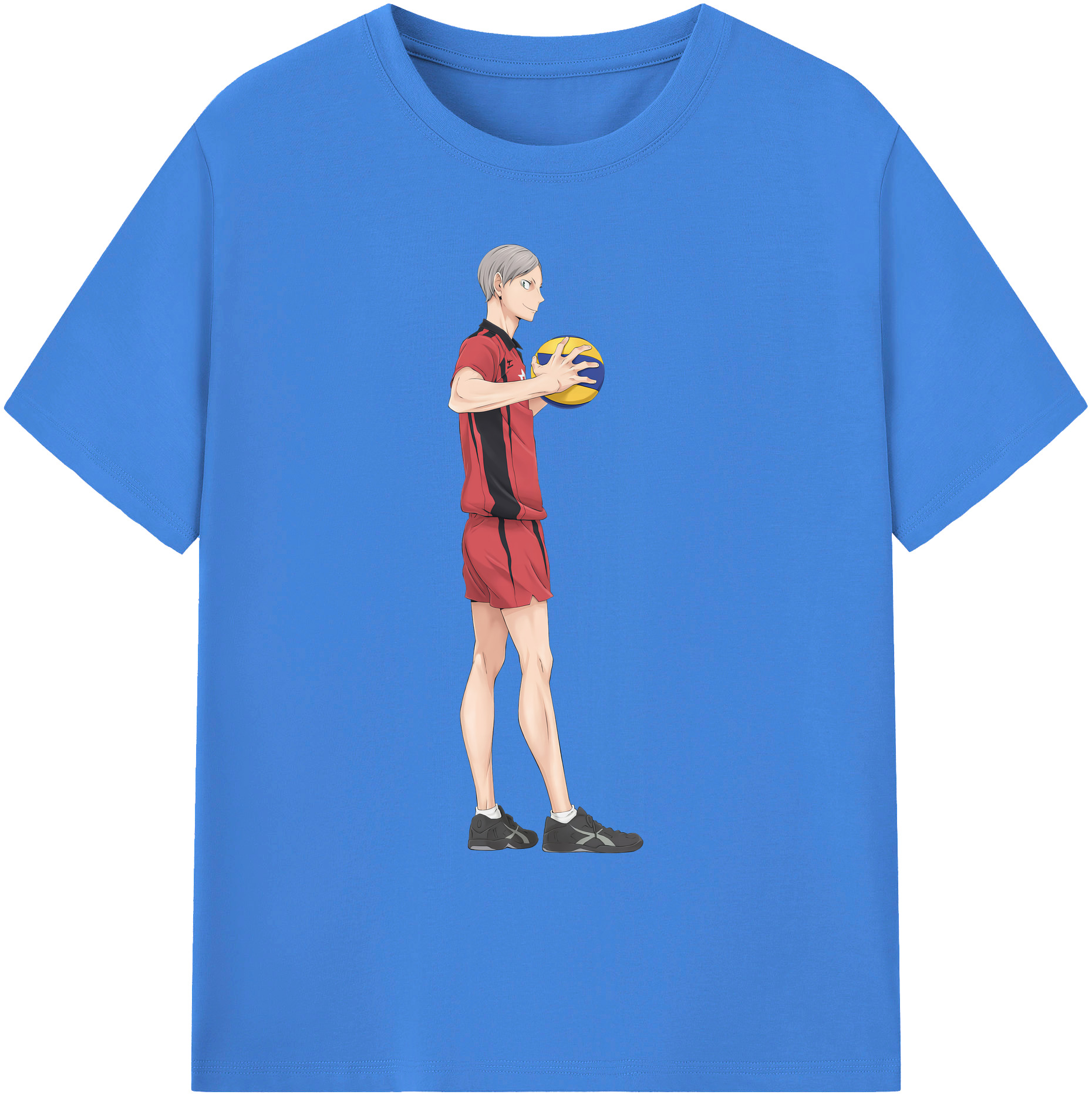 （画像用） ハイキュー!! Haikyu!! 綿100％ メンズ半袖Tシャツ｜肌触りやわらか＆通気性