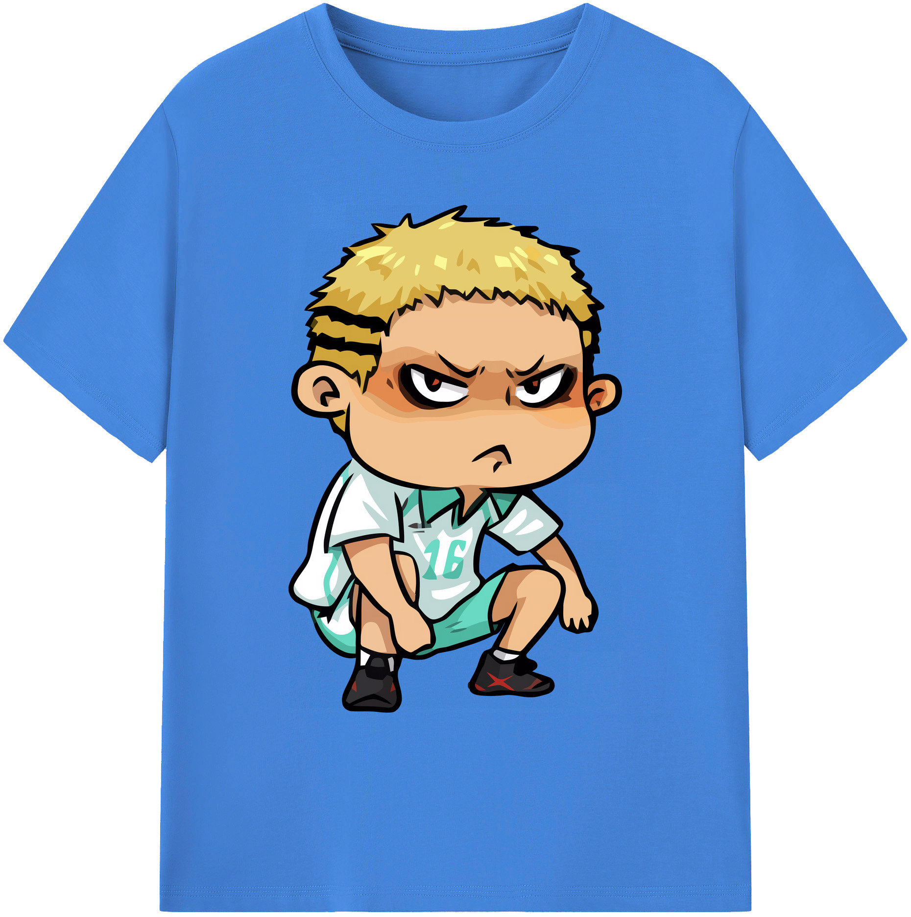 （画像用） ハイキュー!! Haikyu!! 綿100％ メンズ半袖Tシャツ｜肌触りやわらか＆通気性