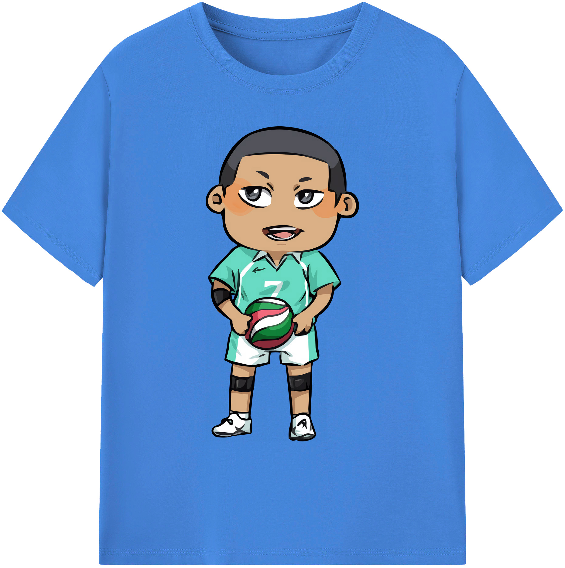 （画像用） ハイキュー!! Haikyu!! 綿100％ メンズ半袖Tシャツ｜肌触りやわらか＆通気性