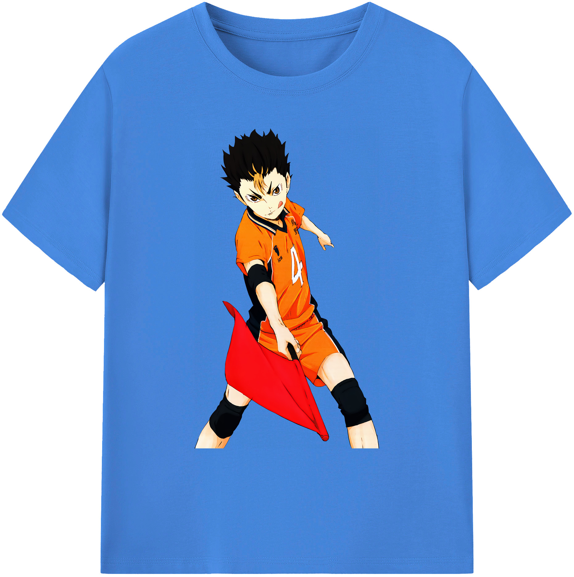 （画像用） ハイキュー!! Haikyu!! 綿100％ メンズ半袖Tシャツ｜肌触りやわらか＆通気性