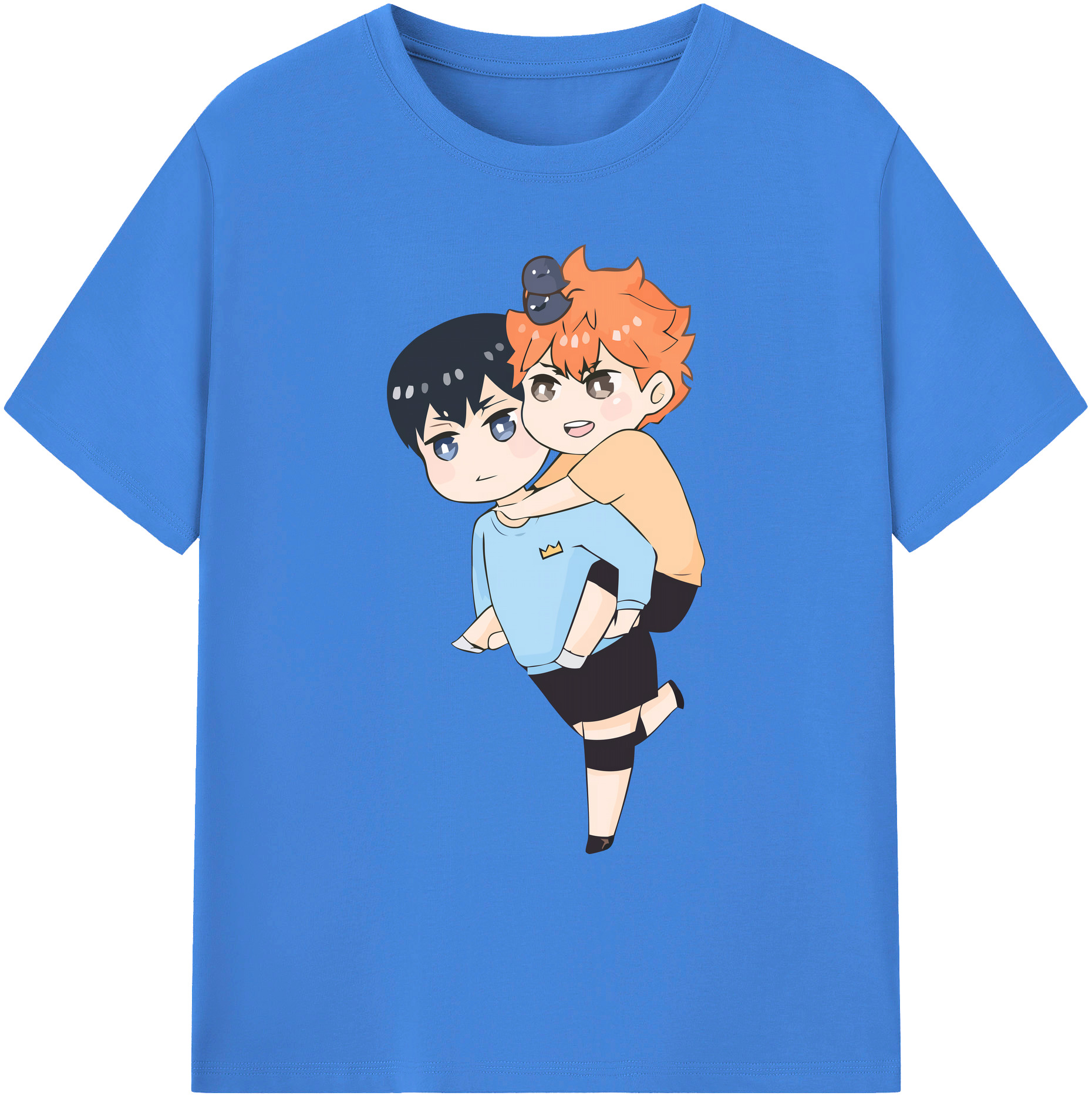 （画像用） ハイキュー!! Haikyu!! 綿100％ メンズ半袖Tシャツ｜肌触りやわらか＆通気性