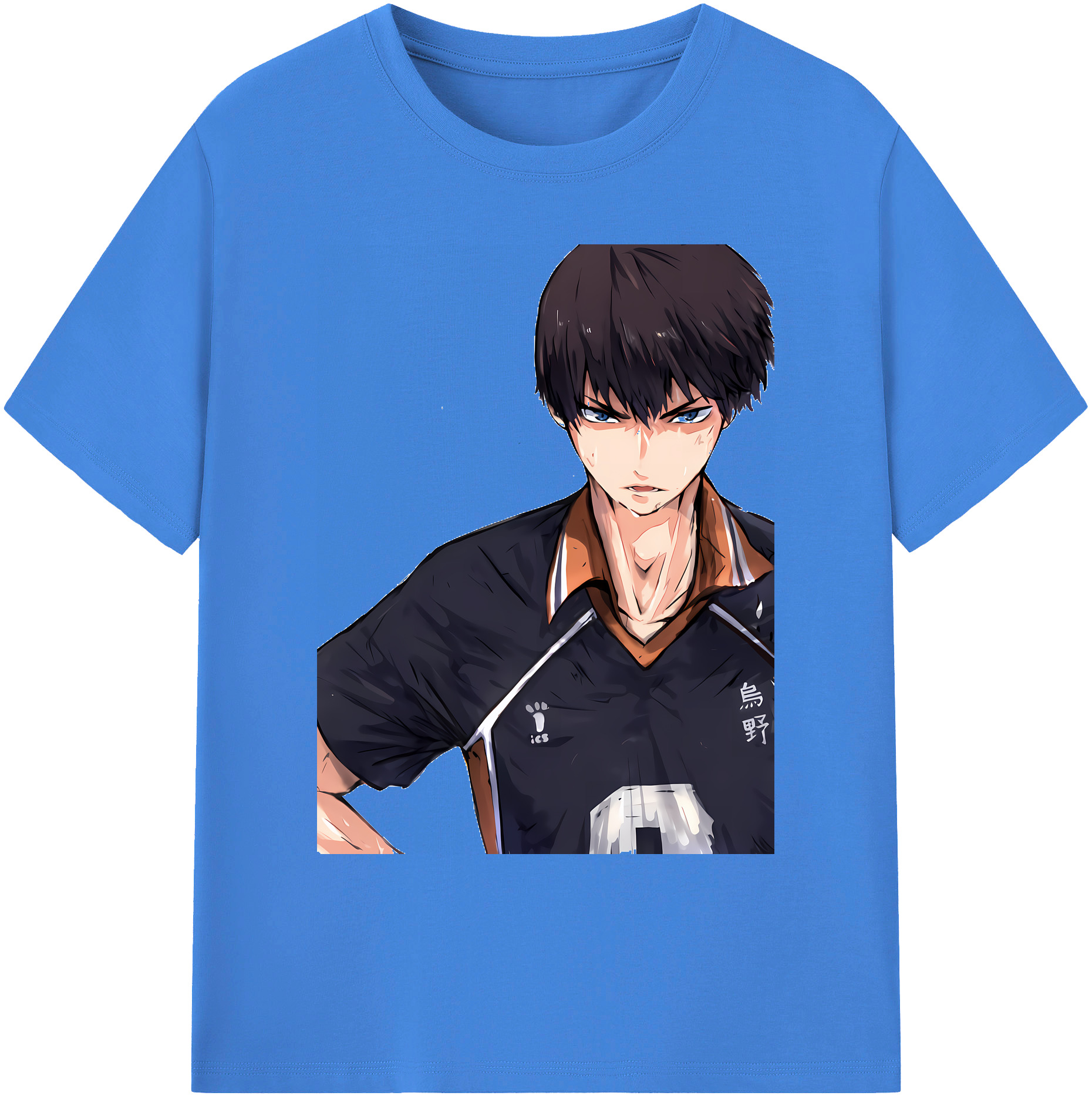 （画像用） ハイキュー!! Haikyu!! 綿100％ メンズ半袖Tシャツ｜肌触りやわらか＆通気性