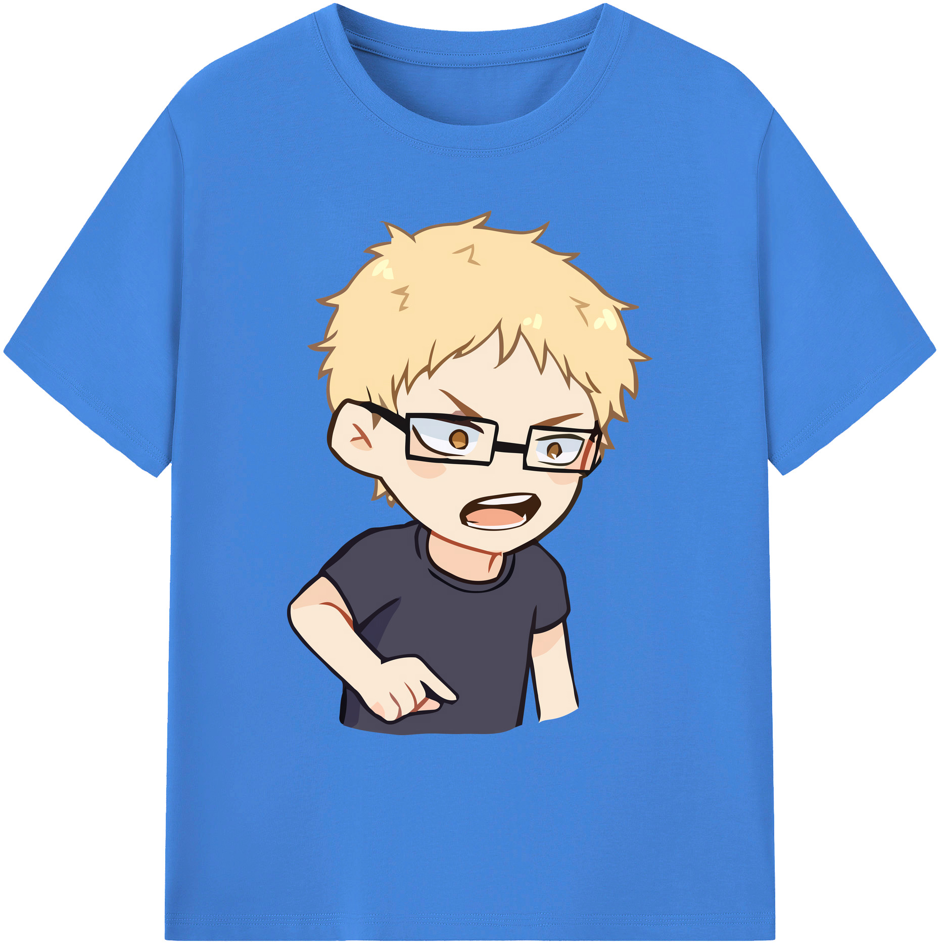 （画像用） ハイキュー!! Haikyu!! 綿100％ メンズ半袖Tシャツ｜肌触りやわらか＆通気性