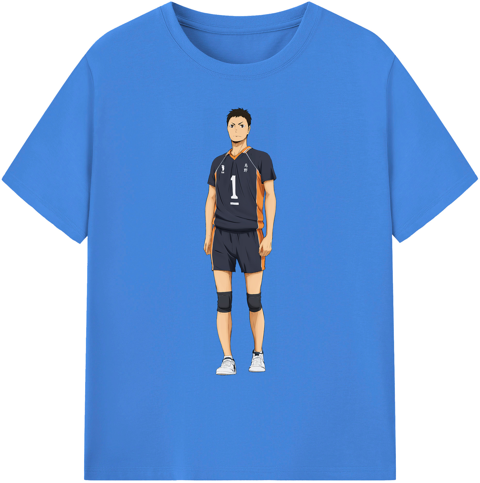（画像用） ハイキュー!! Haikyu!! 綿100％ メンズ半袖Tシャツ｜肌触りやわらか＆通気性