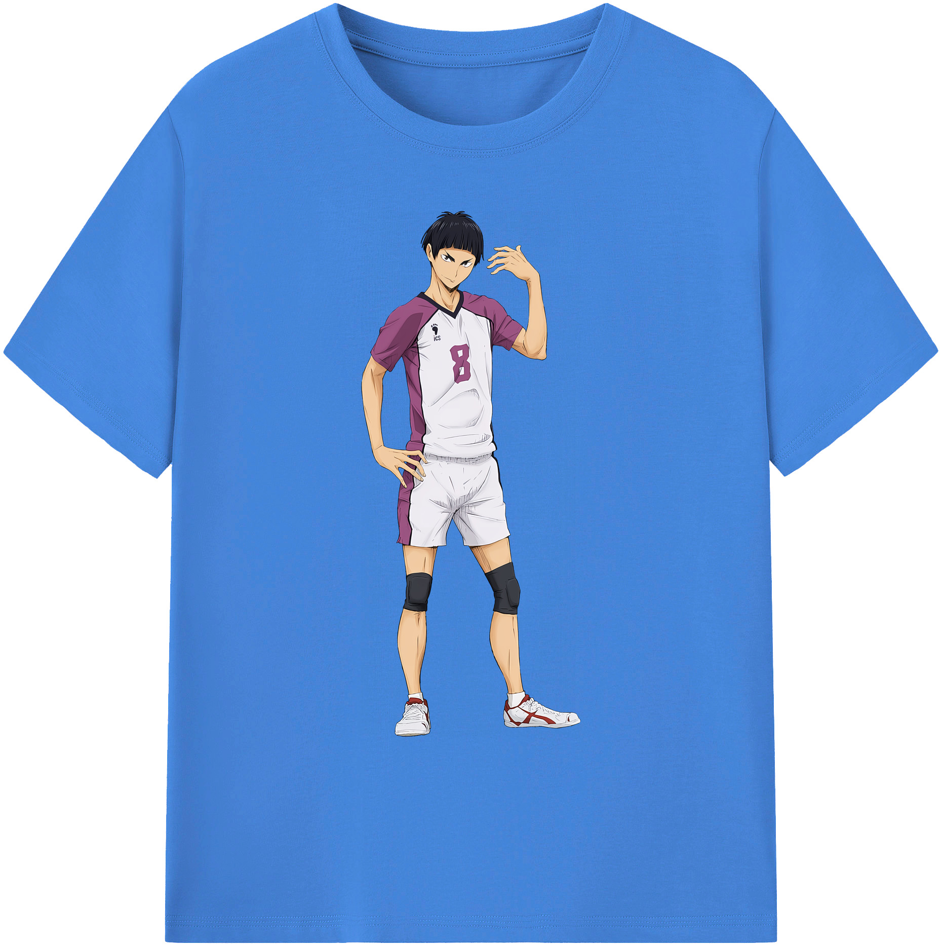 （画像用） ハイキュー!! Haikyu!! 綿100％ メンズ半袖Tシャツ｜肌触りやわらか＆通気性