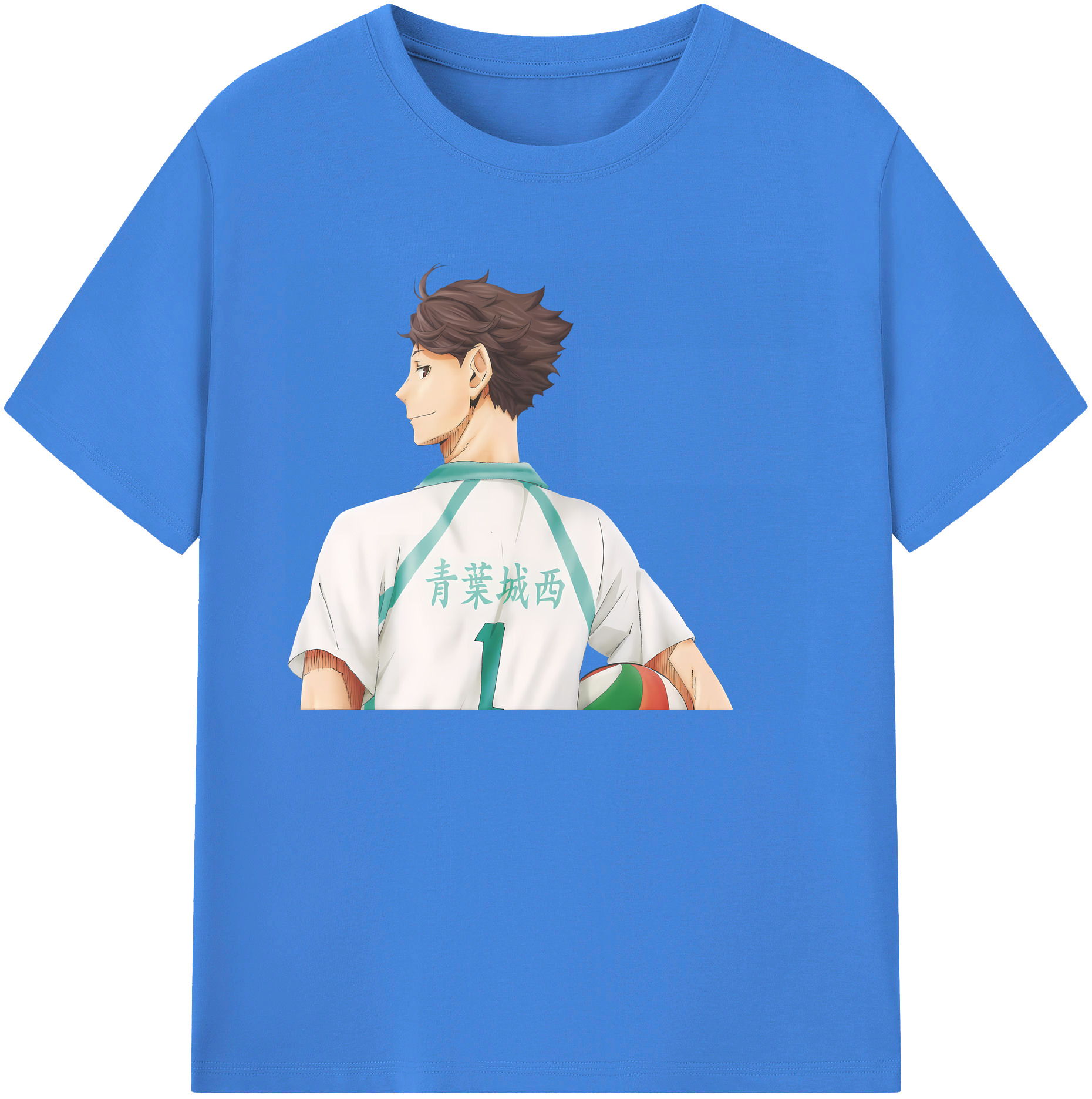 （画像用） ハイキュー!! Haikyu!! 綿100％ メンズ半袖Tシャツ｜肌触りやわらか＆通気性