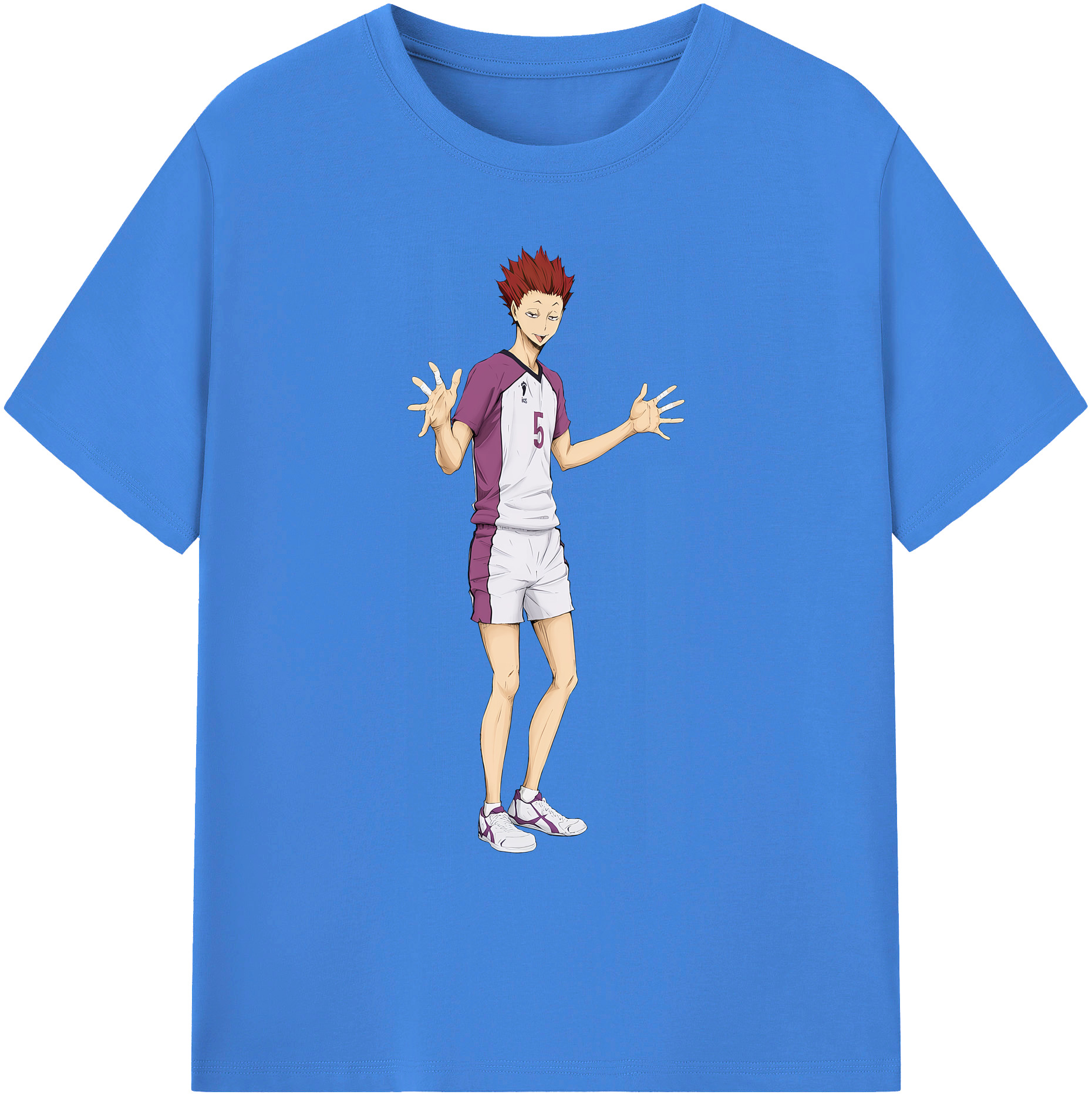 （画像用） ハイキュー!! Haikyu!! 綿100％ メンズ半袖Tシャツ｜肌触りやわらか＆通気性