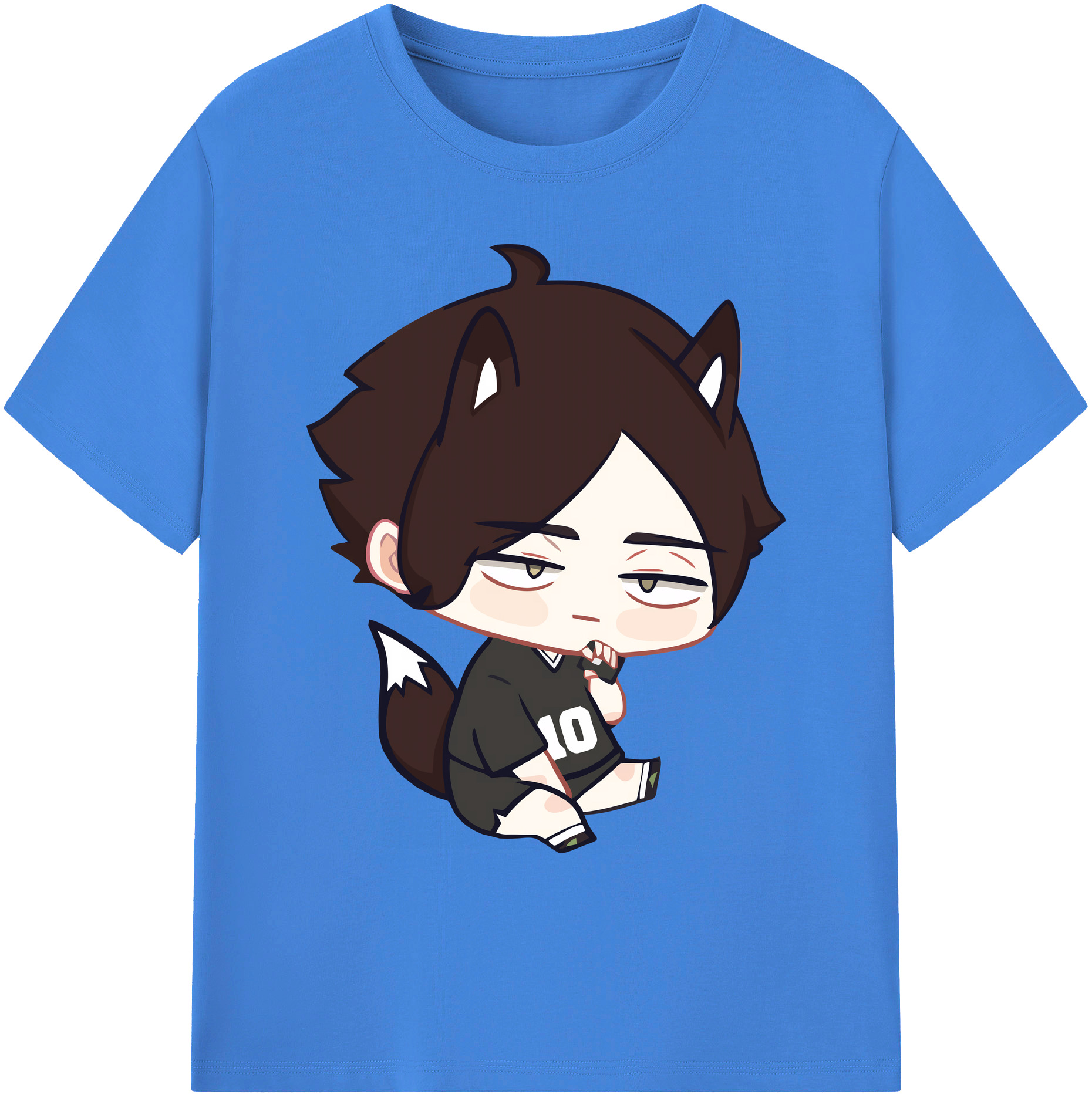 （画像用） ハイキュー!! Haikyu!! 綿100％ メンズ半袖Tシャツ｜肌触りやわらか＆通気性
