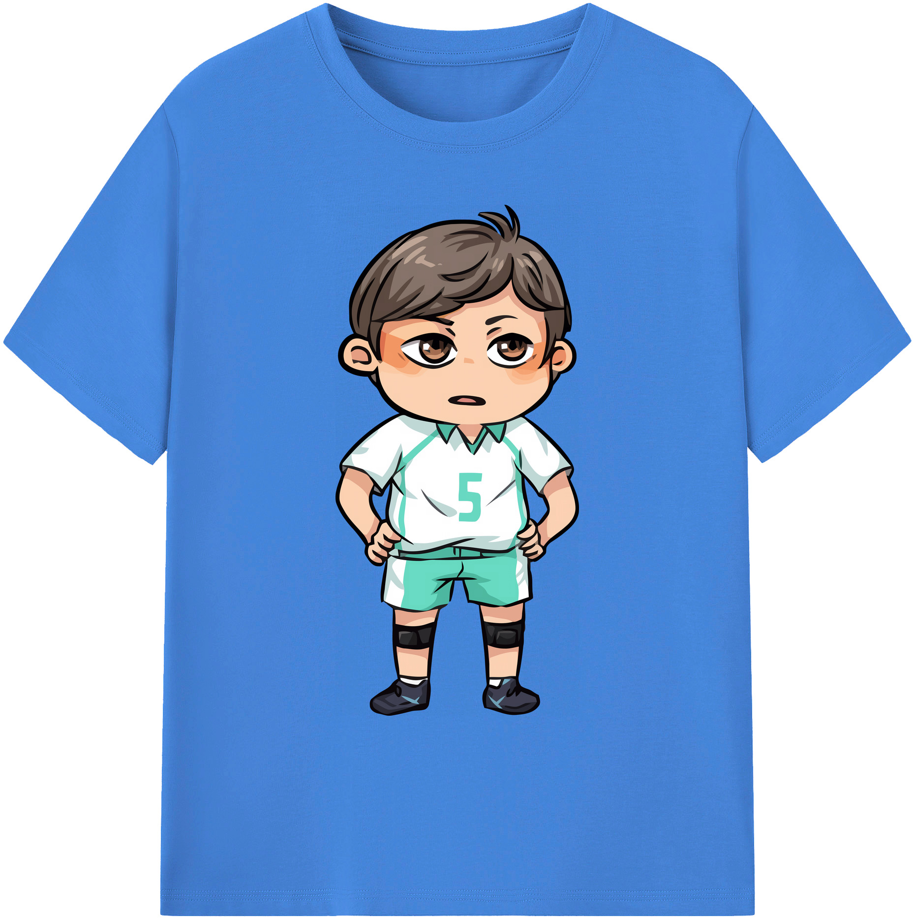 （画像用） ハイキュー!! Haikyu!! 綿100％ メンズ半袖Tシャツ｜肌触りやわらか＆通気性