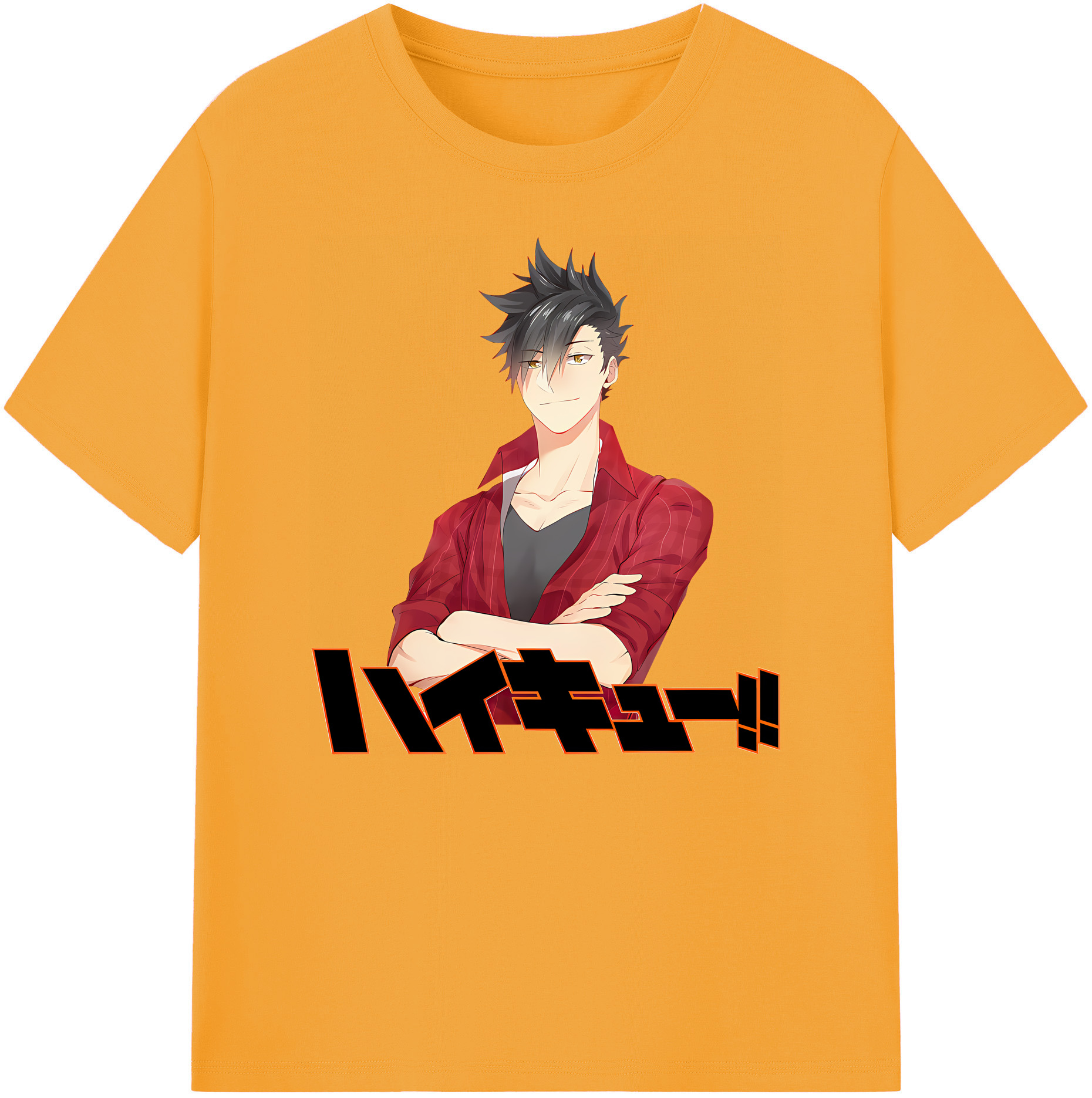 （画像用） ハイキュー!! Haikyu!! 綿100％ メンズ半袖Tシャツ｜肌触りやわらか＆通気性