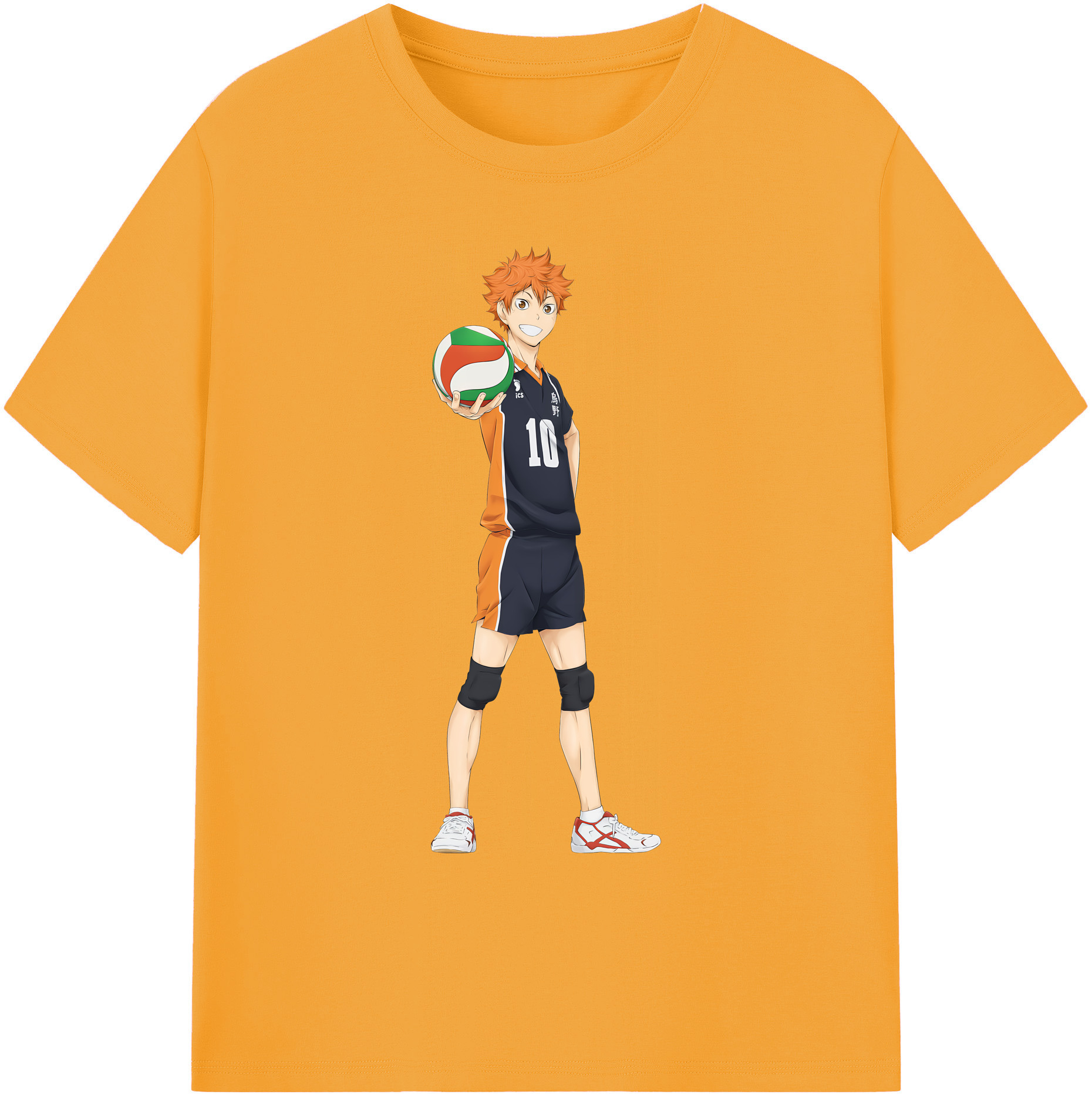 （画像用） ハイキュー!! Haikyu!! 綿100％ メンズ半袖Tシャツ｜肌触りやわらか＆通気性