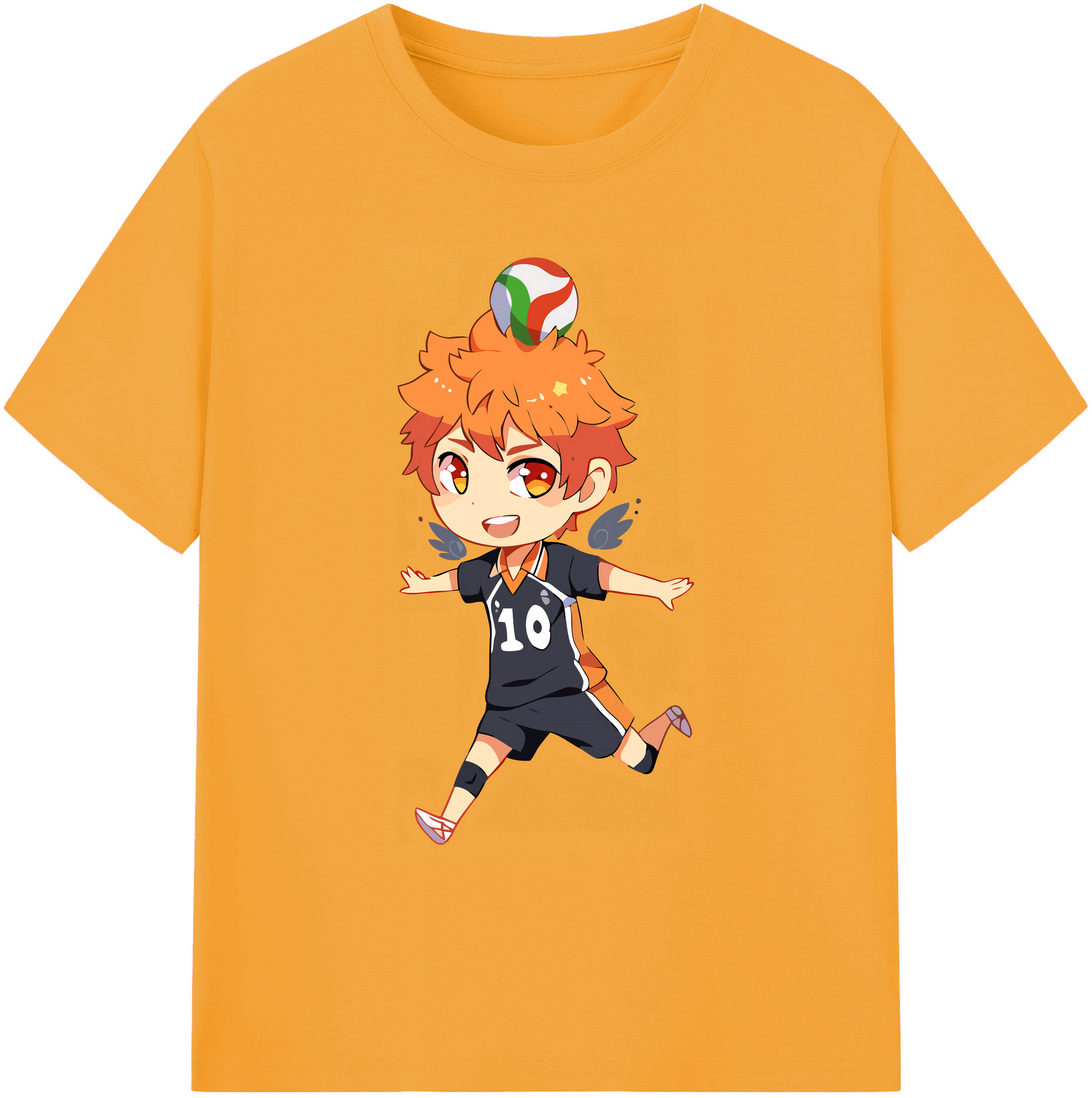 （画像用） ハイキュー!! Haikyu!! 綿100％ メンズ半袖Tシャツ｜肌触りやわらか＆通気性