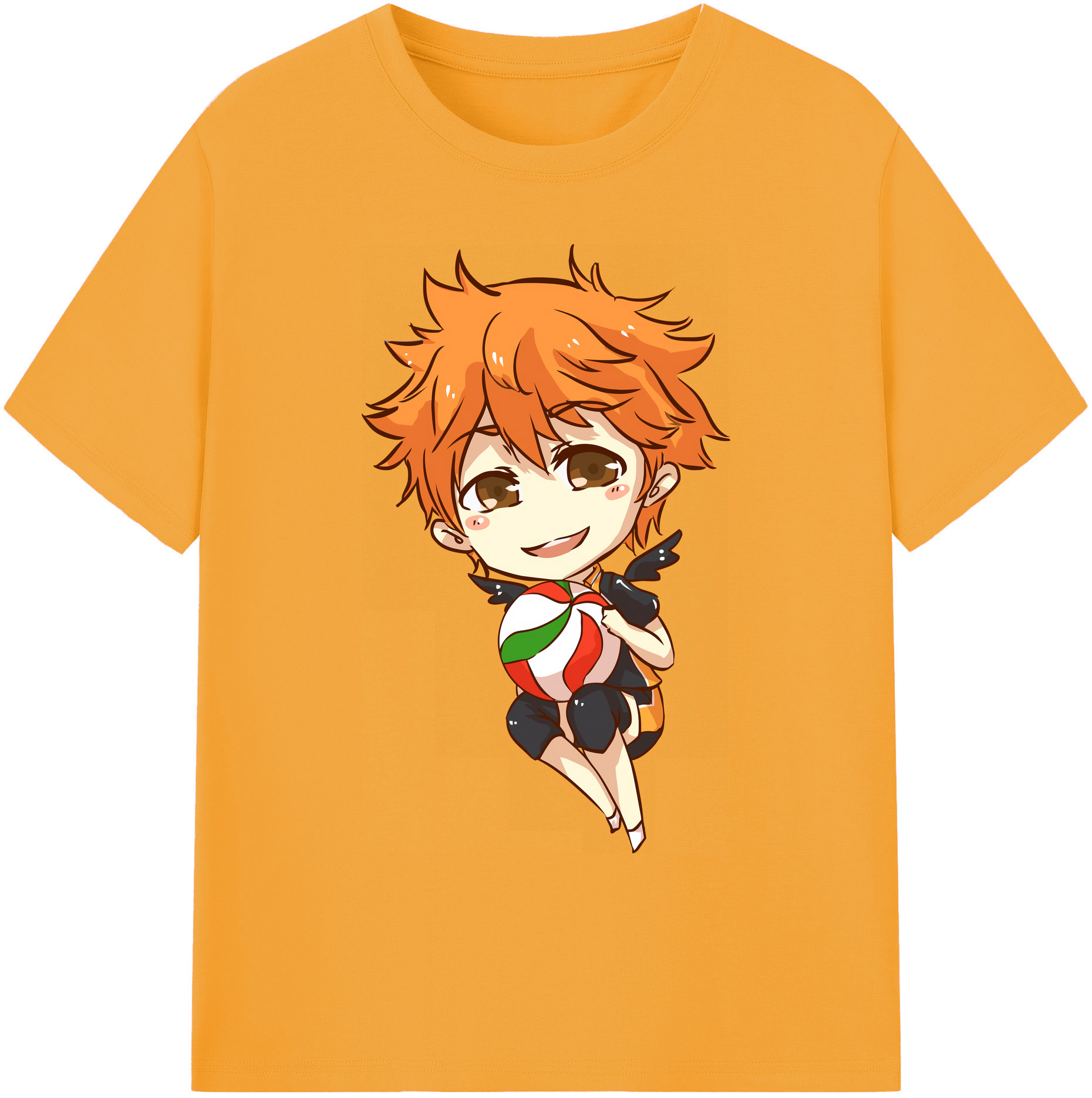 （画像用） ハイキュー!! Haikyu!! 綿100％ メンズ半袖Tシャツ｜肌触りやわらか＆通気性