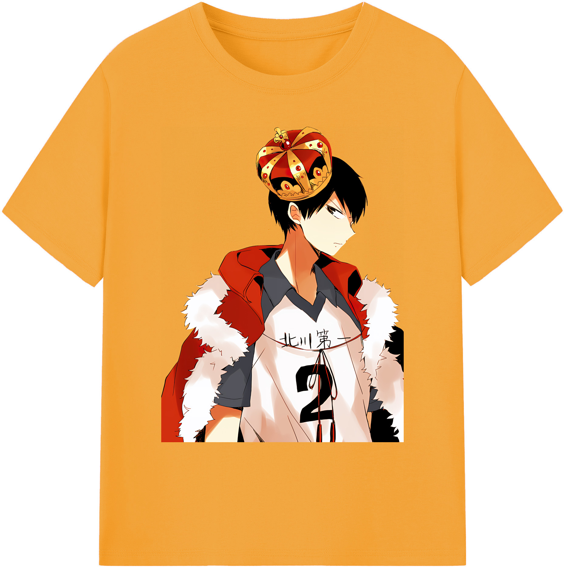 （画像用） ハイキュー!! Haikyu!! 綿100％ メンズ半袖Tシャツ｜肌触りやわらか＆通気性