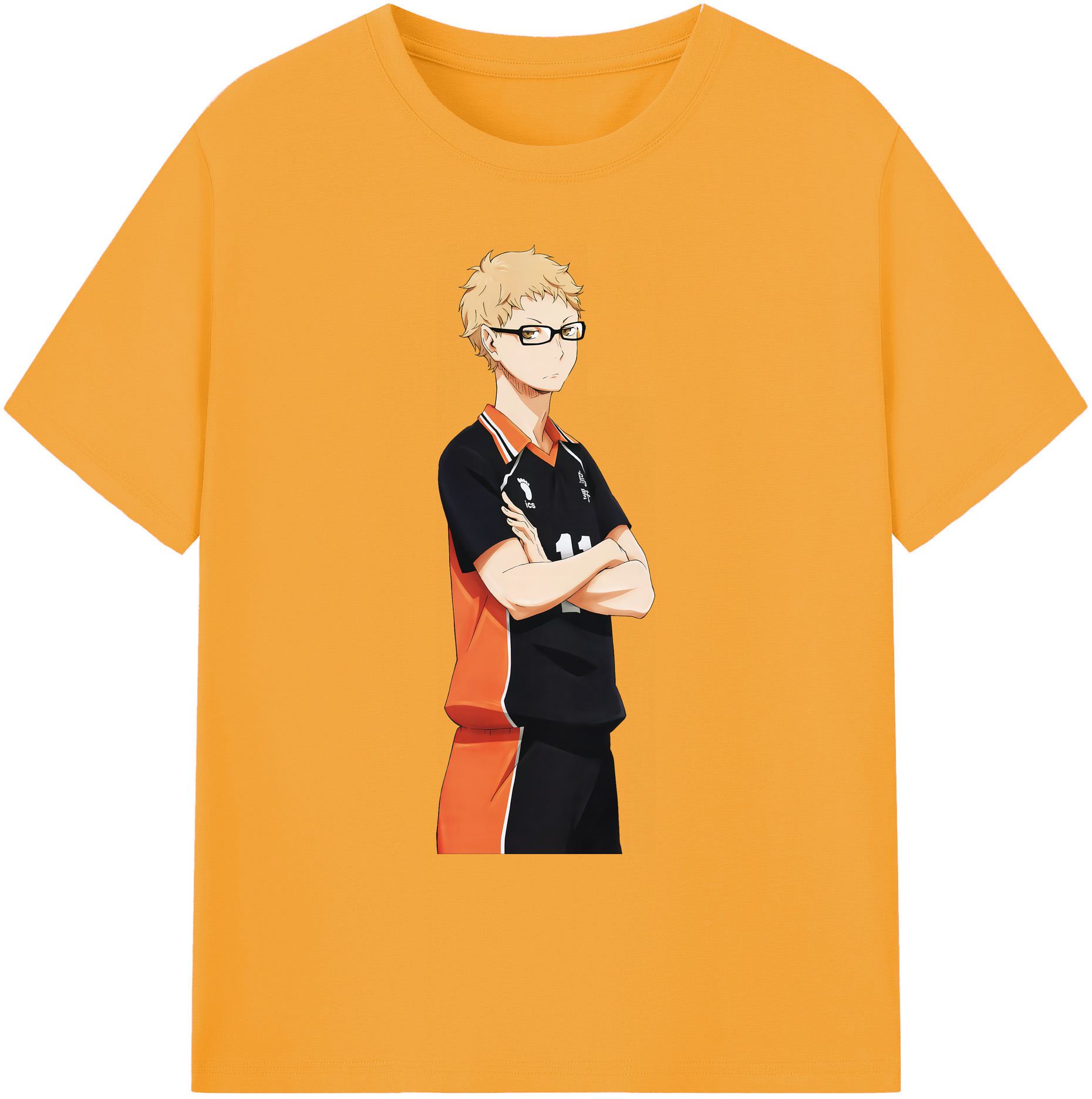 （画像用） ハイキュー!! Haikyu!! 綿100％ メンズ半袖Tシャツ｜肌触りやわらか＆通気性