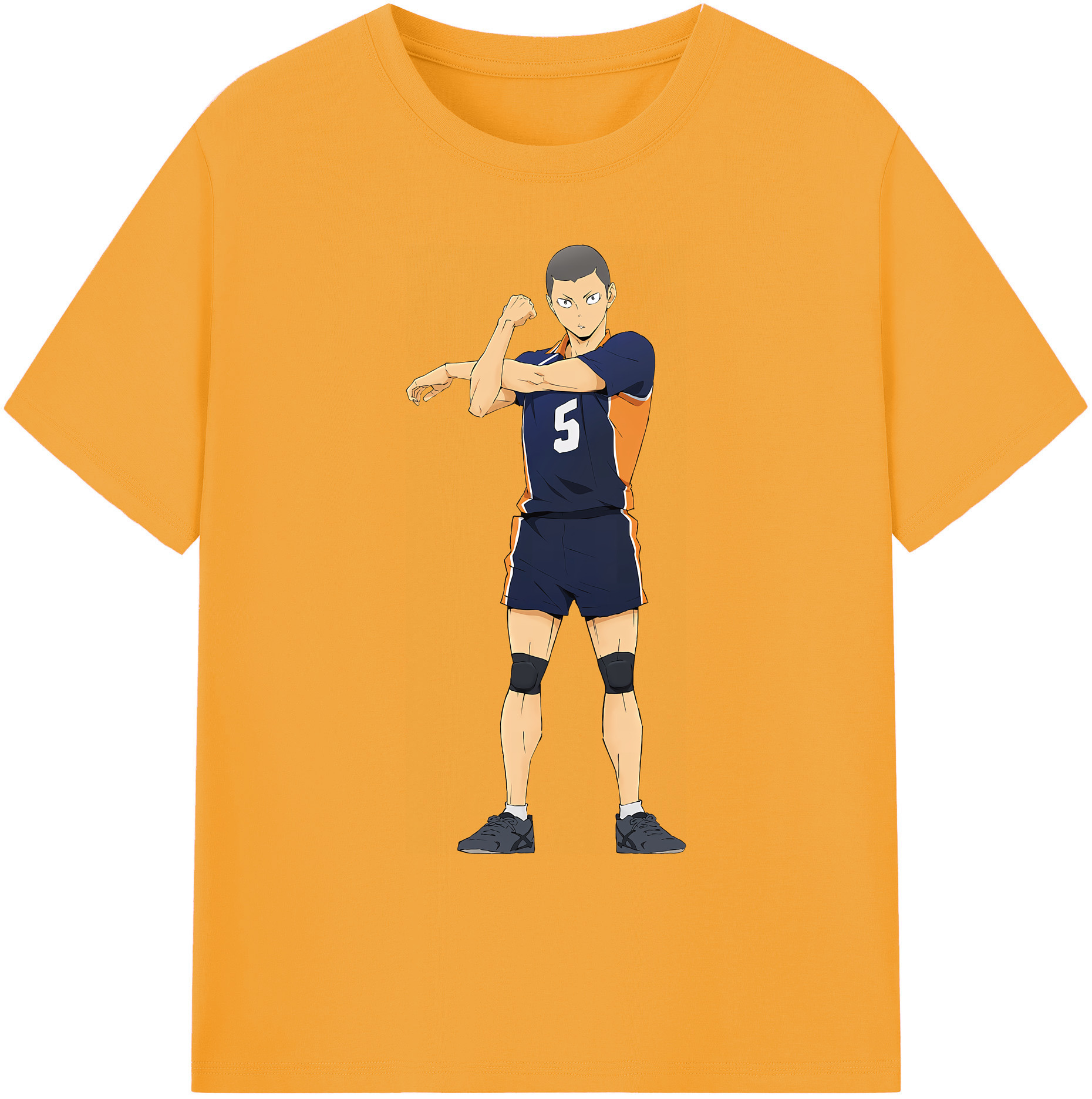 （画像用） ハイキュー!! Haikyu!! 綿100％ メンズ半袖Tシャツ｜肌触りやわらか＆通気性