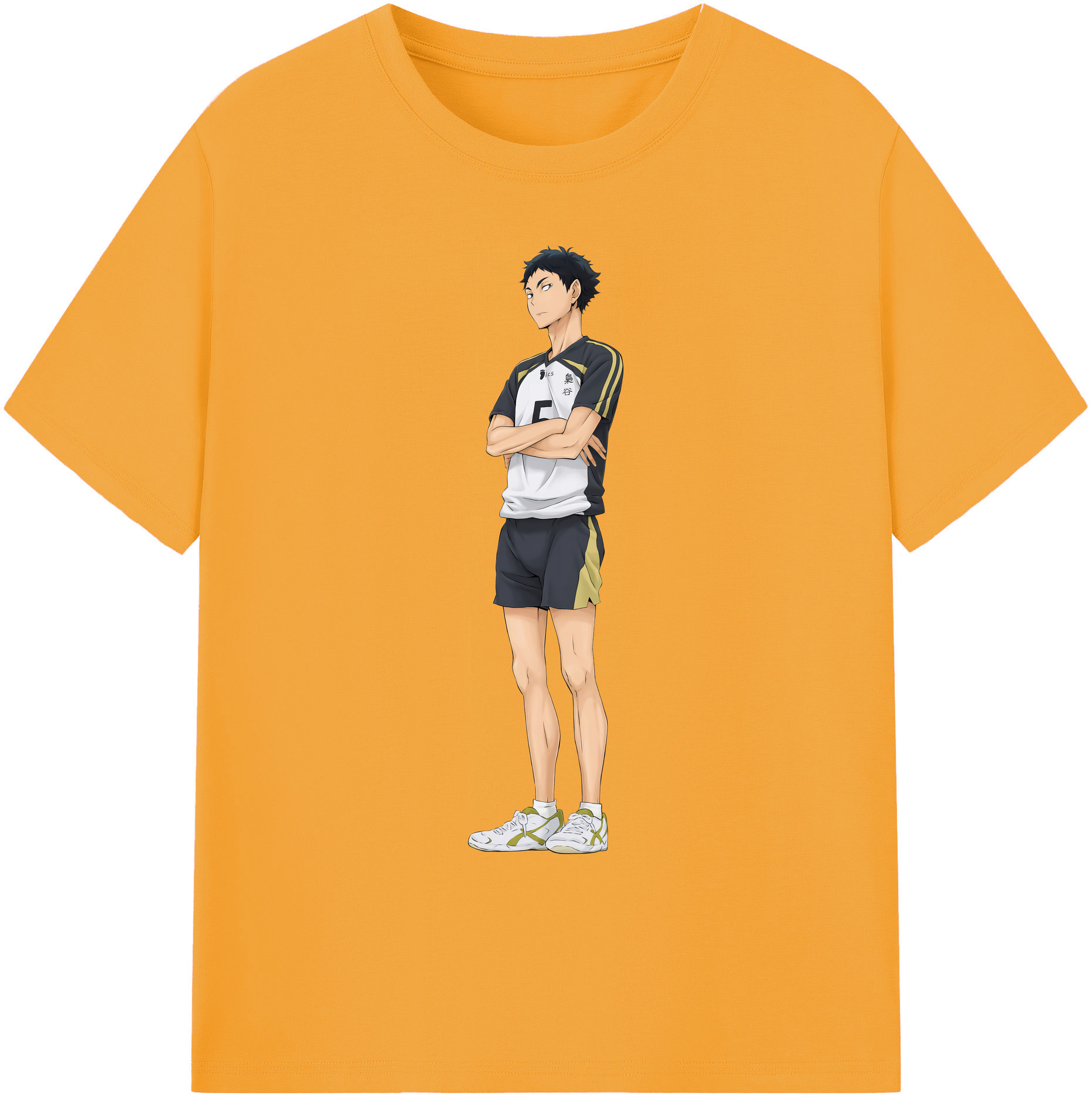 （画像用） ハイキュー!! Haikyu!! 綿100％ メンズ半袖Tシャツ｜肌触りやわらか＆通気性