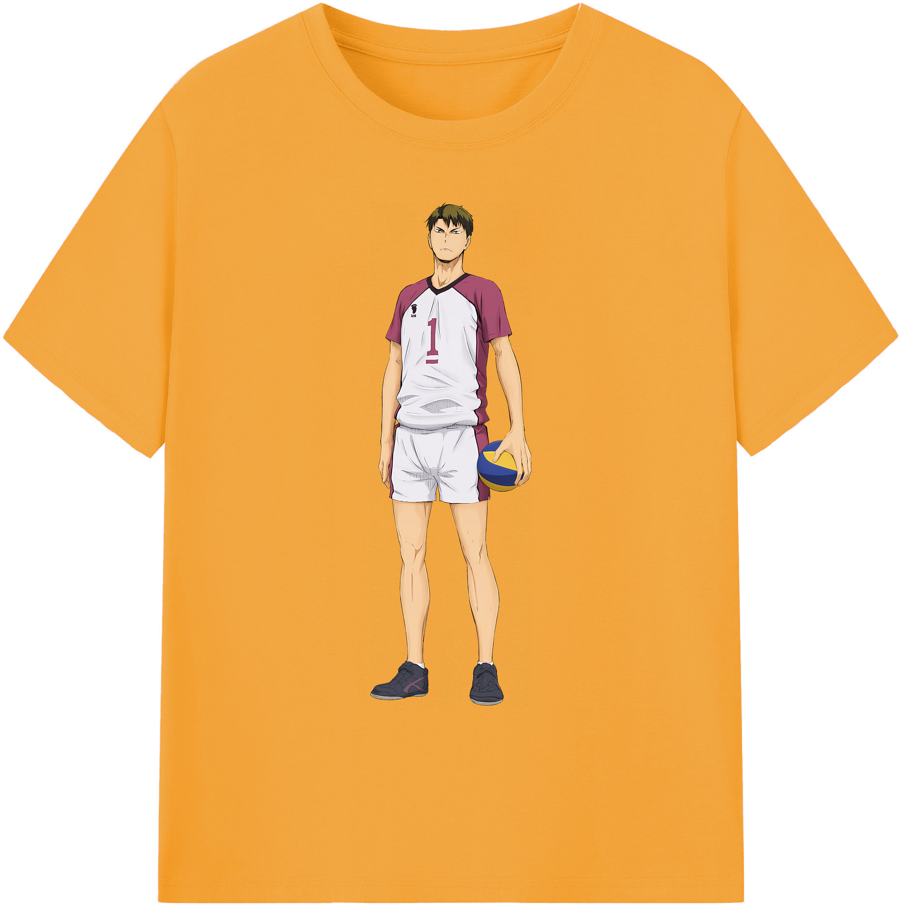 （画像用） ハイキュー!! Haikyu!! 綿100％ メンズ半袖Tシャツ｜肌触りやわらか＆通気性
