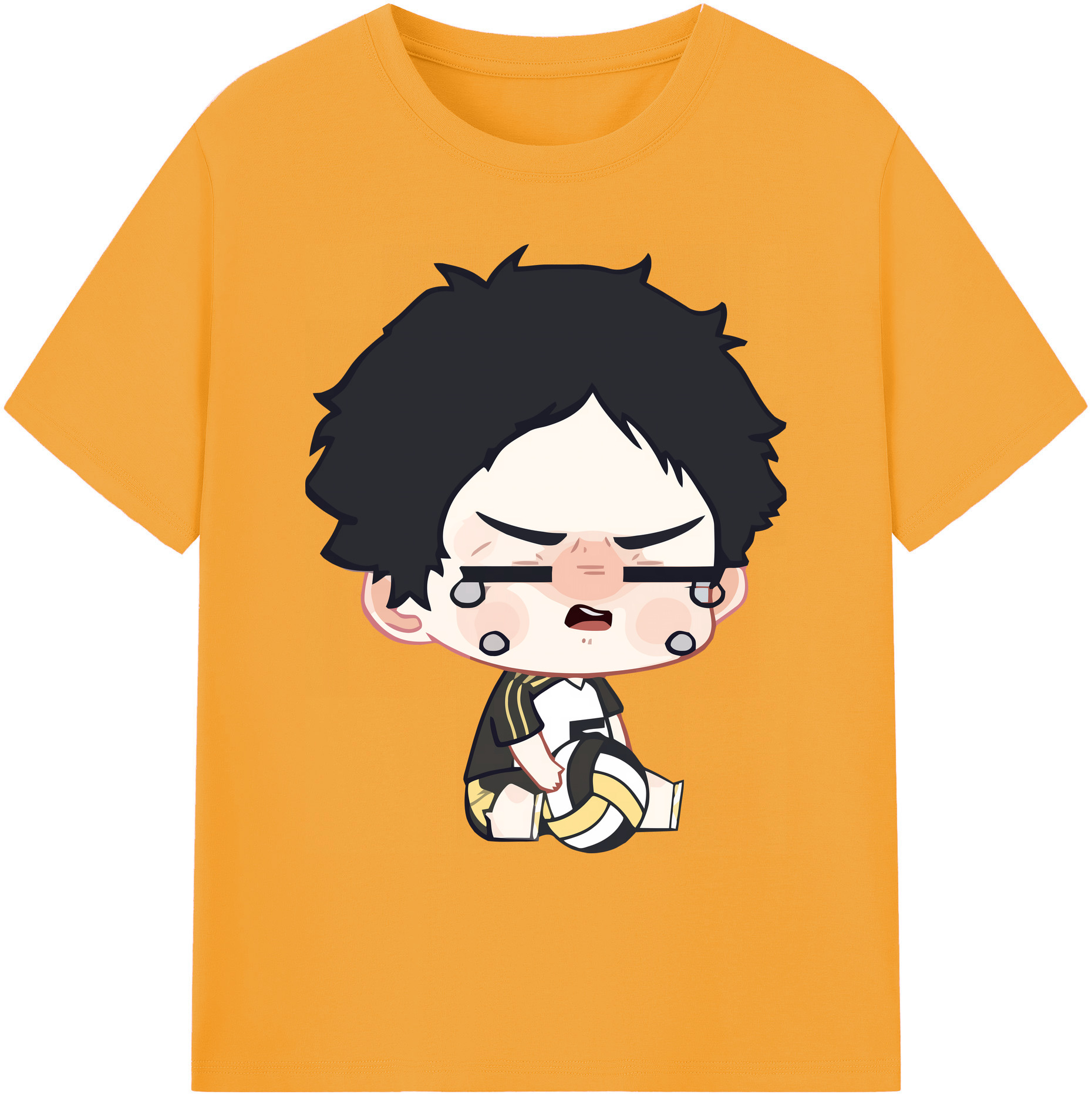 （画像用） ハイキュー!! Haikyu!! 綿100％ メンズ半袖Tシャツ｜肌触りやわらか＆通気性