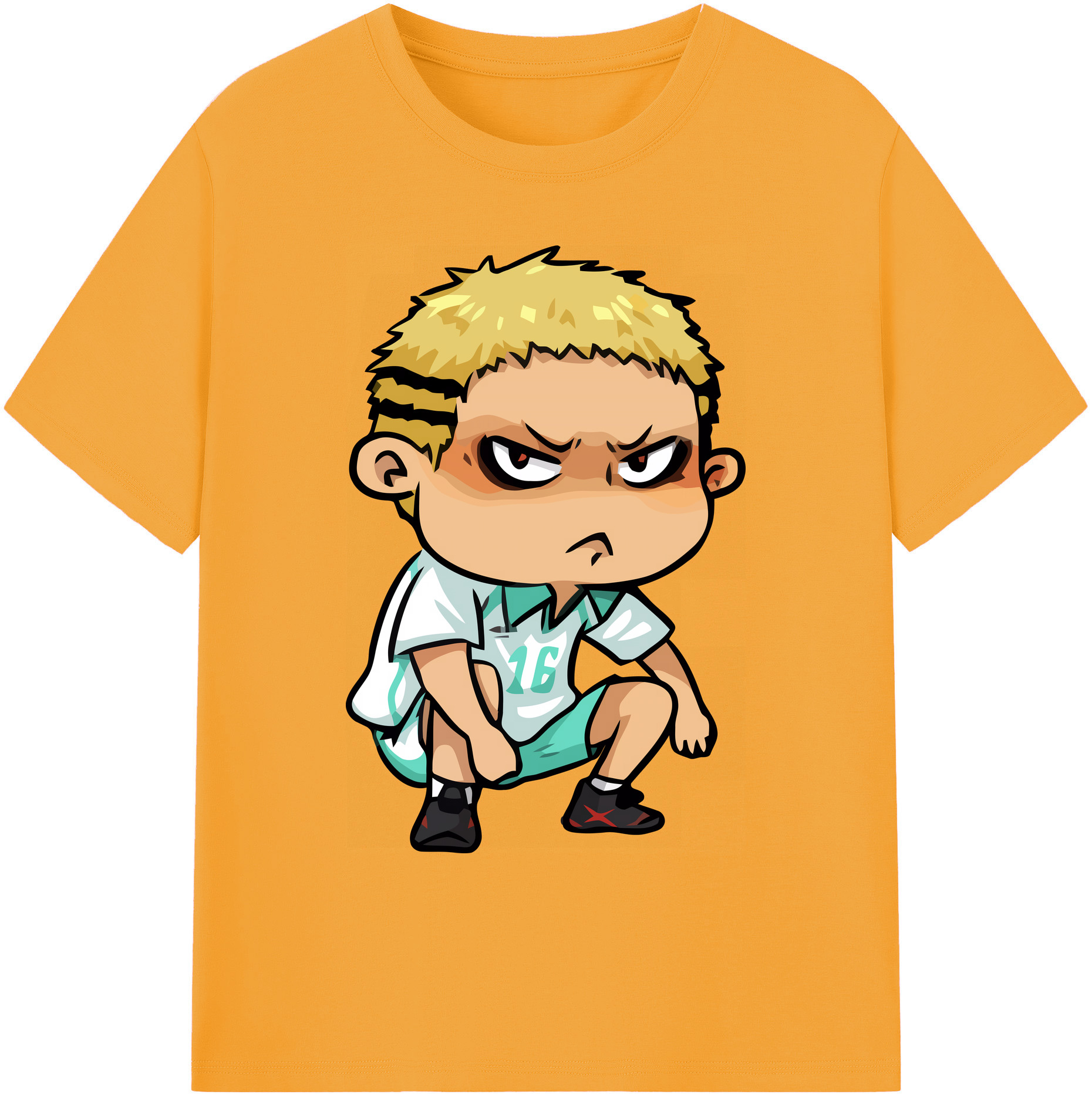 （画像用） ハイキュー!! Haikyu!! 綿100％ メンズ半袖Tシャツ｜肌触りやわらか＆通気性