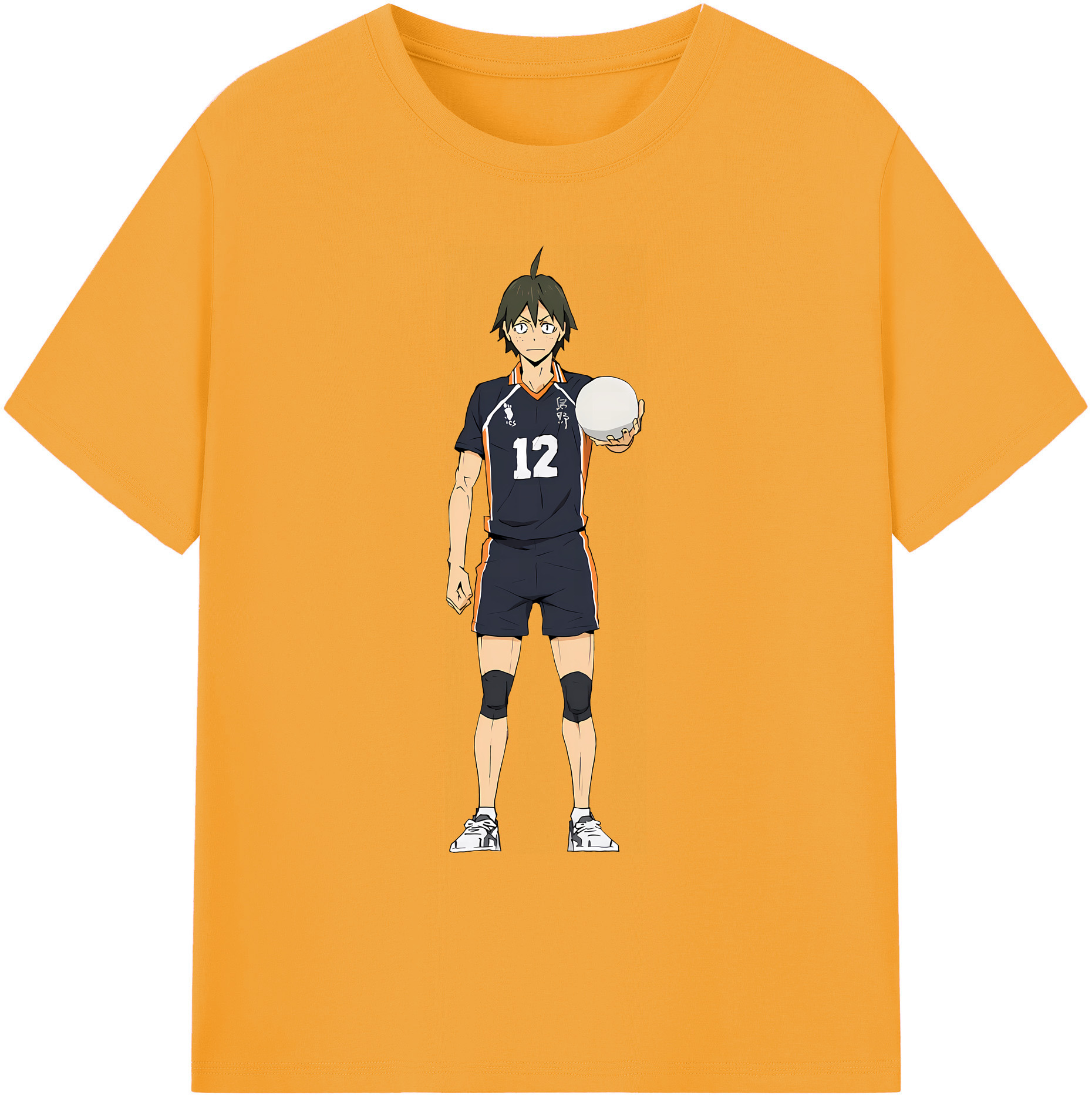 （画像用） ハイキュー!! Haikyu!! 綿100％ メンズ半袖Tシャツ｜肌触りやわらか＆通気性