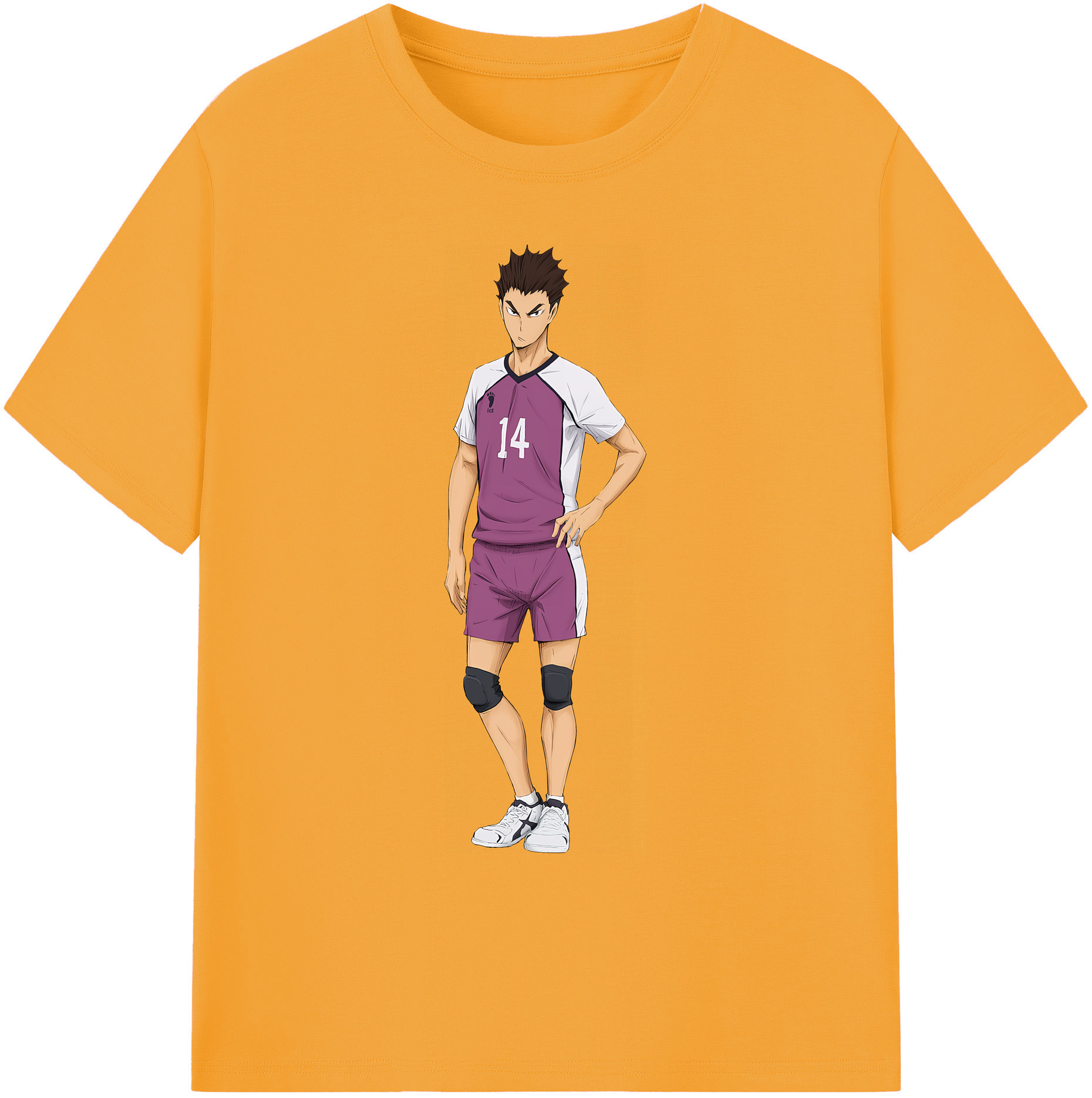 （画像用） ハイキュー!! Haikyu!! 綿100％ メンズ半袖Tシャツ｜肌触りやわらか＆通気性
