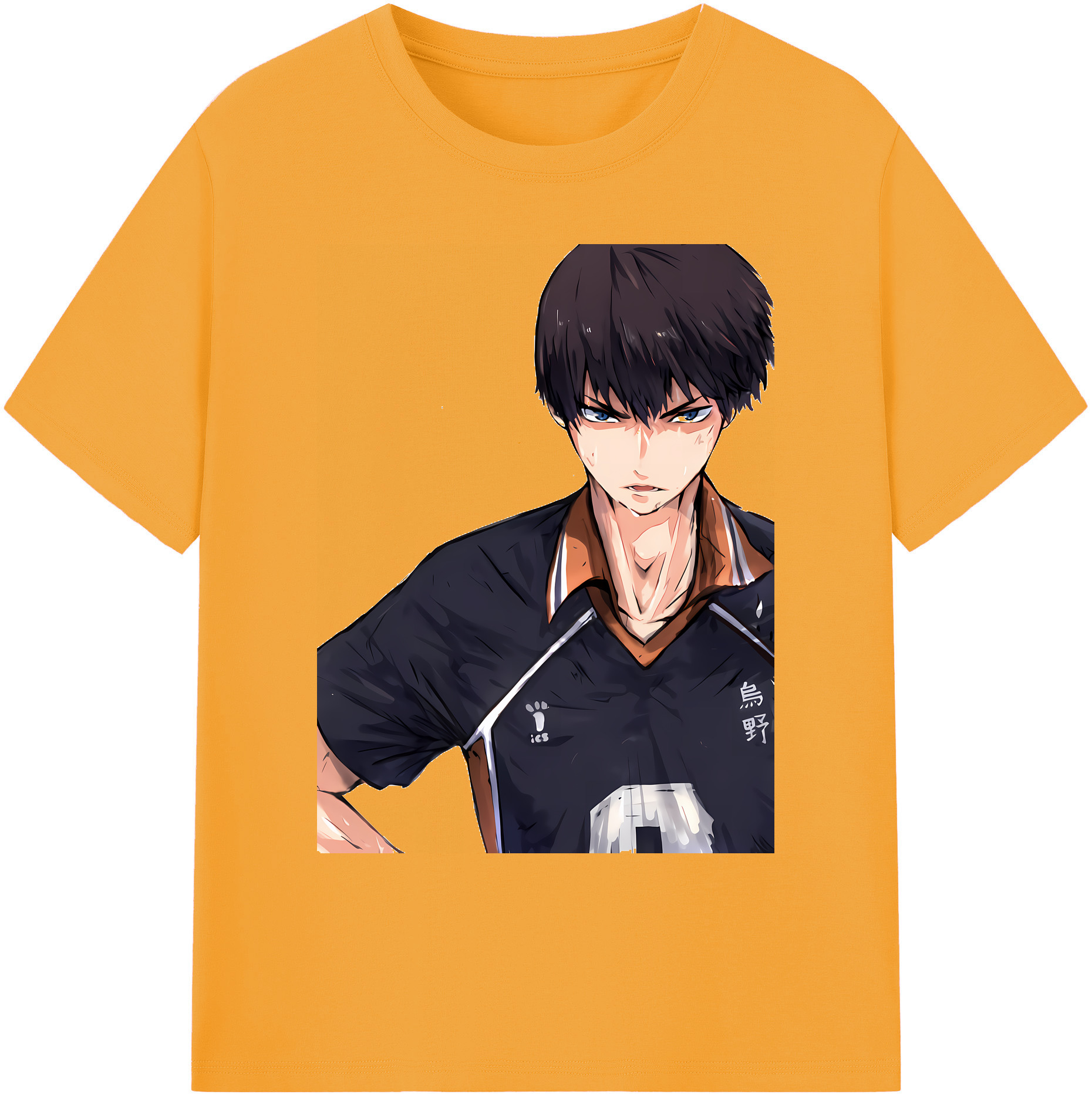 （画像用） ハイキュー!! Haikyu!! 綿100％ メンズ半袖Tシャツ｜肌触りやわらか＆通気性