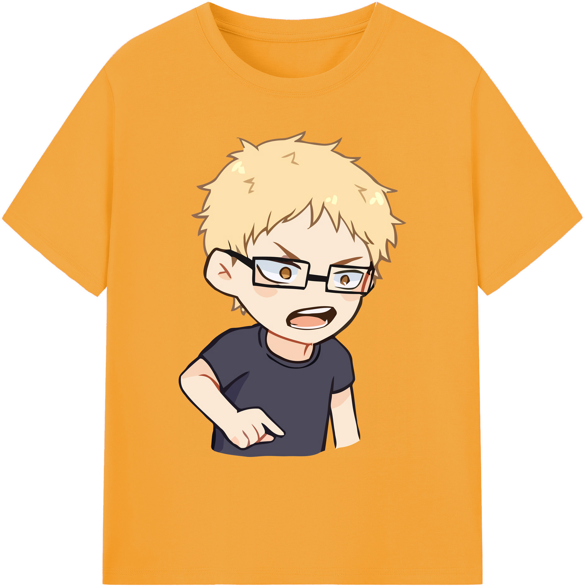 （画像用） ハイキュー!! Haikyu!! 綿100％ メンズ半袖Tシャツ｜肌触りやわらか＆通気性
