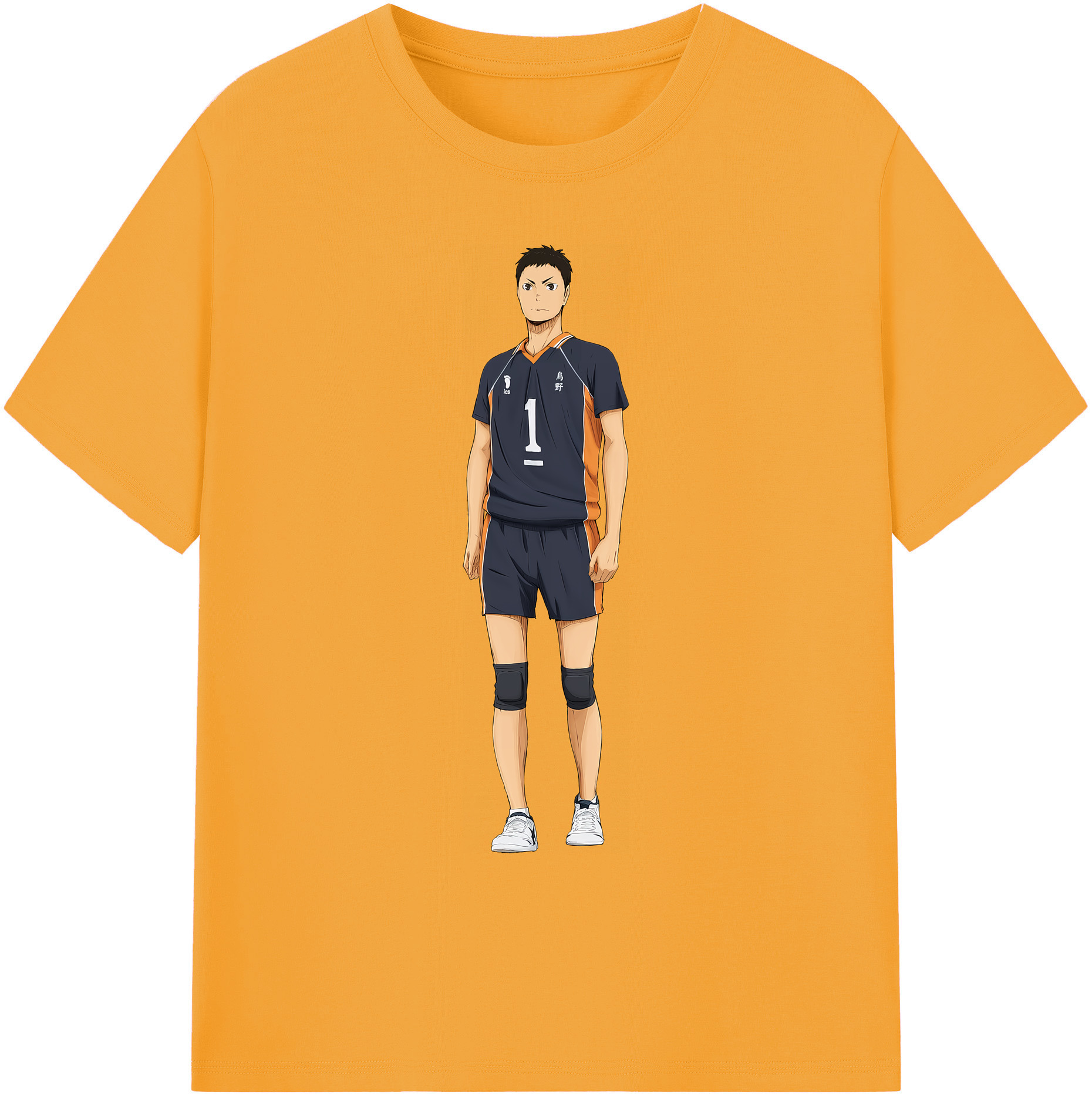 （画像用） ハイキュー!! Haikyu!! 綿100％ メンズ半袖Tシャツ｜肌触りやわらか＆通気性
