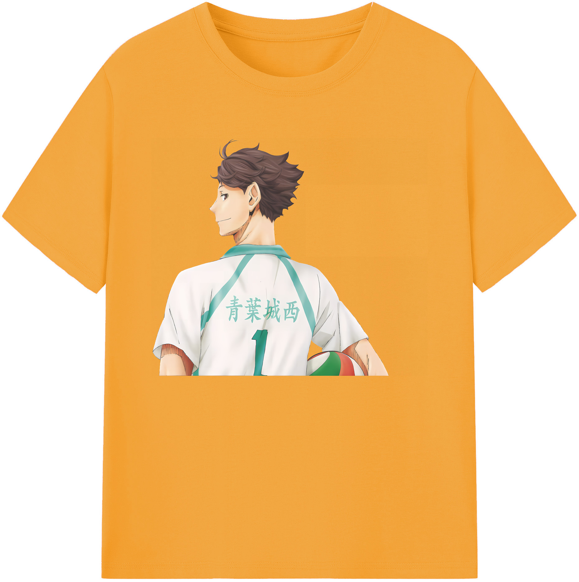 （画像用） ハイキュー!! Haikyu!! 綿100％ メンズ半袖Tシャツ｜肌触りやわらか＆通気性