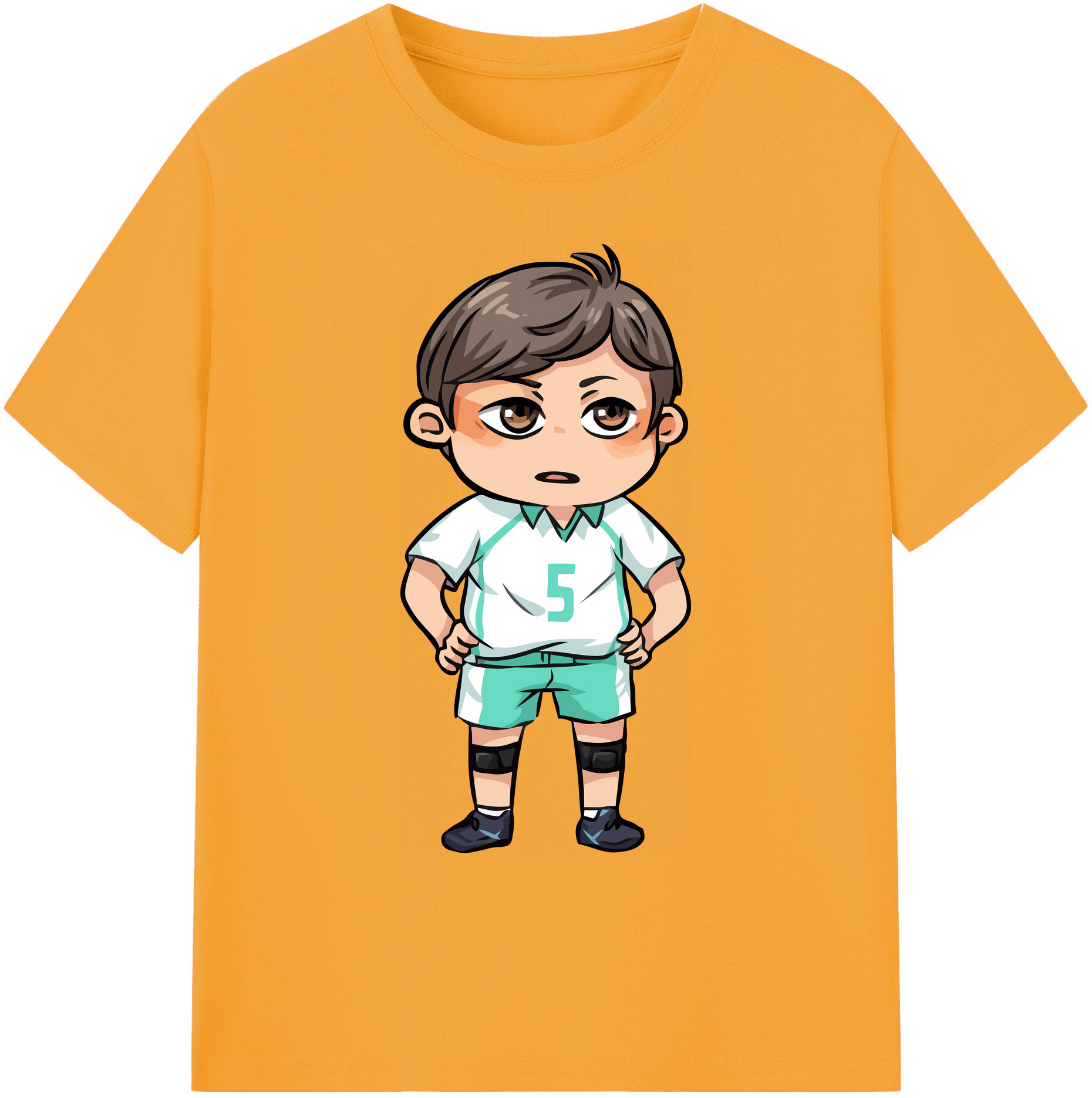 （画像用） ハイキュー!! Haikyu!! 綿100％ メンズ半袖Tシャツ｜肌触りやわらか＆通気性