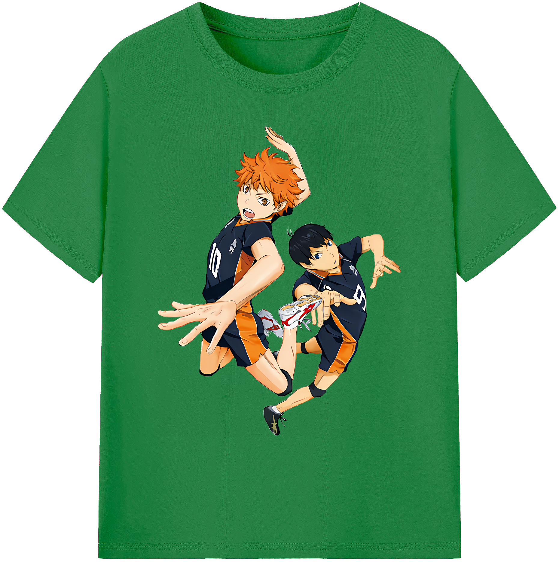 （画像用） ハイキュー!! Haikyu!! 綿100％ メンズ半袖Tシャツ｜肌触りやわらか＆通気性