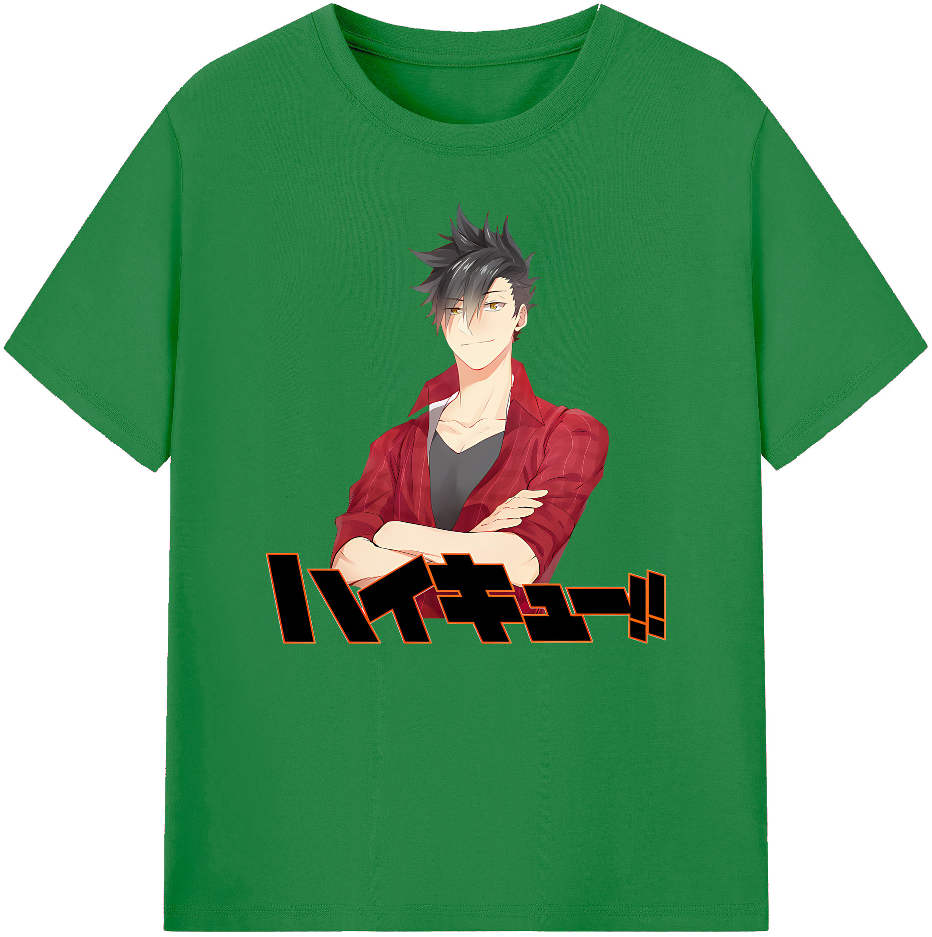 （画像用） ハイキュー!! Haikyu!! 綿100％ メンズ半袖Tシャツ｜肌触りやわらか＆通気性
