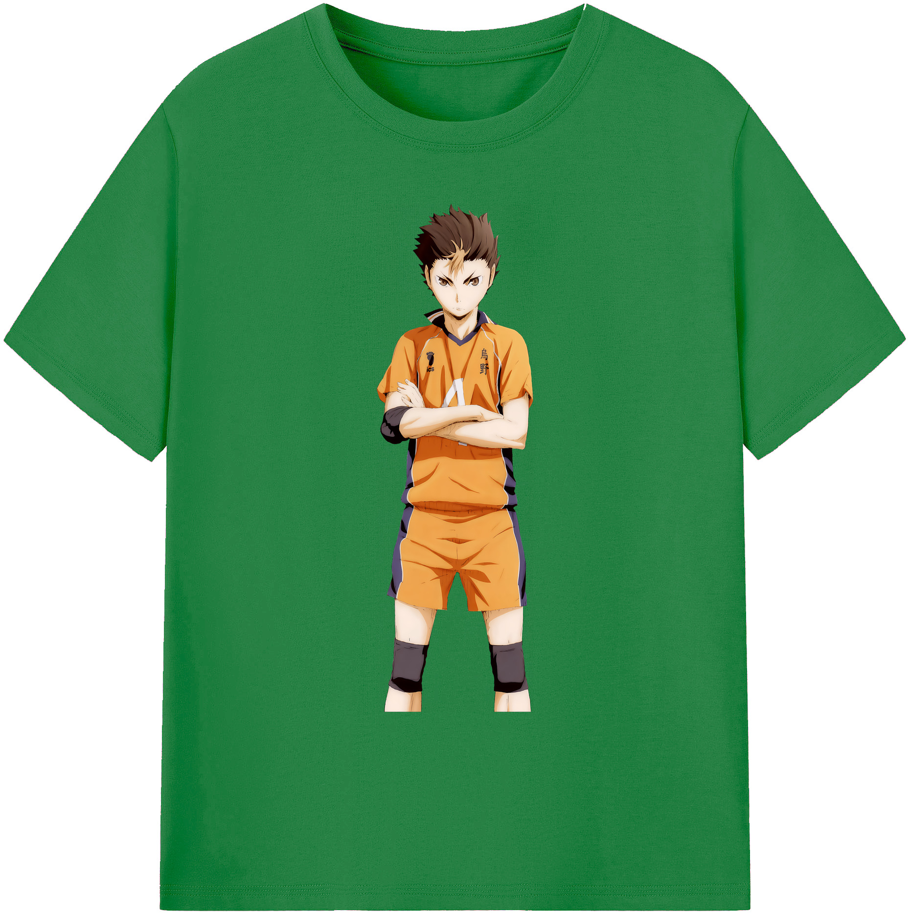 （画像用） ハイキュー!! Haikyu!! 綿100％ メンズ半袖Tシャツ｜肌触りやわらか＆通気性
