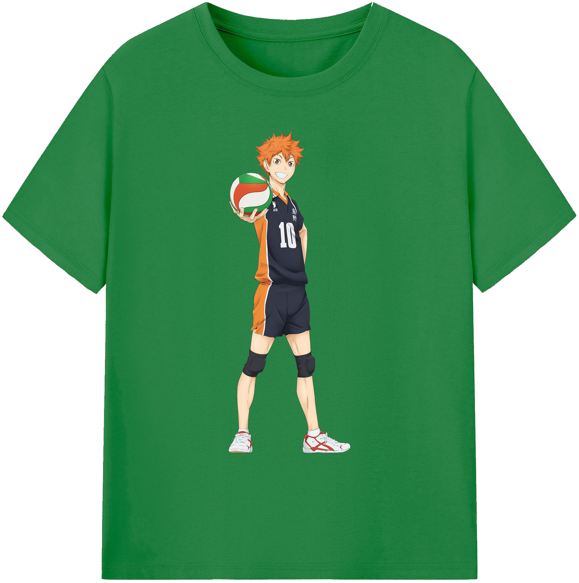 （画像用） ハイキュー!! Haikyu!! 綿100％ メンズ半袖Tシャツ｜肌触りやわらか＆通気性