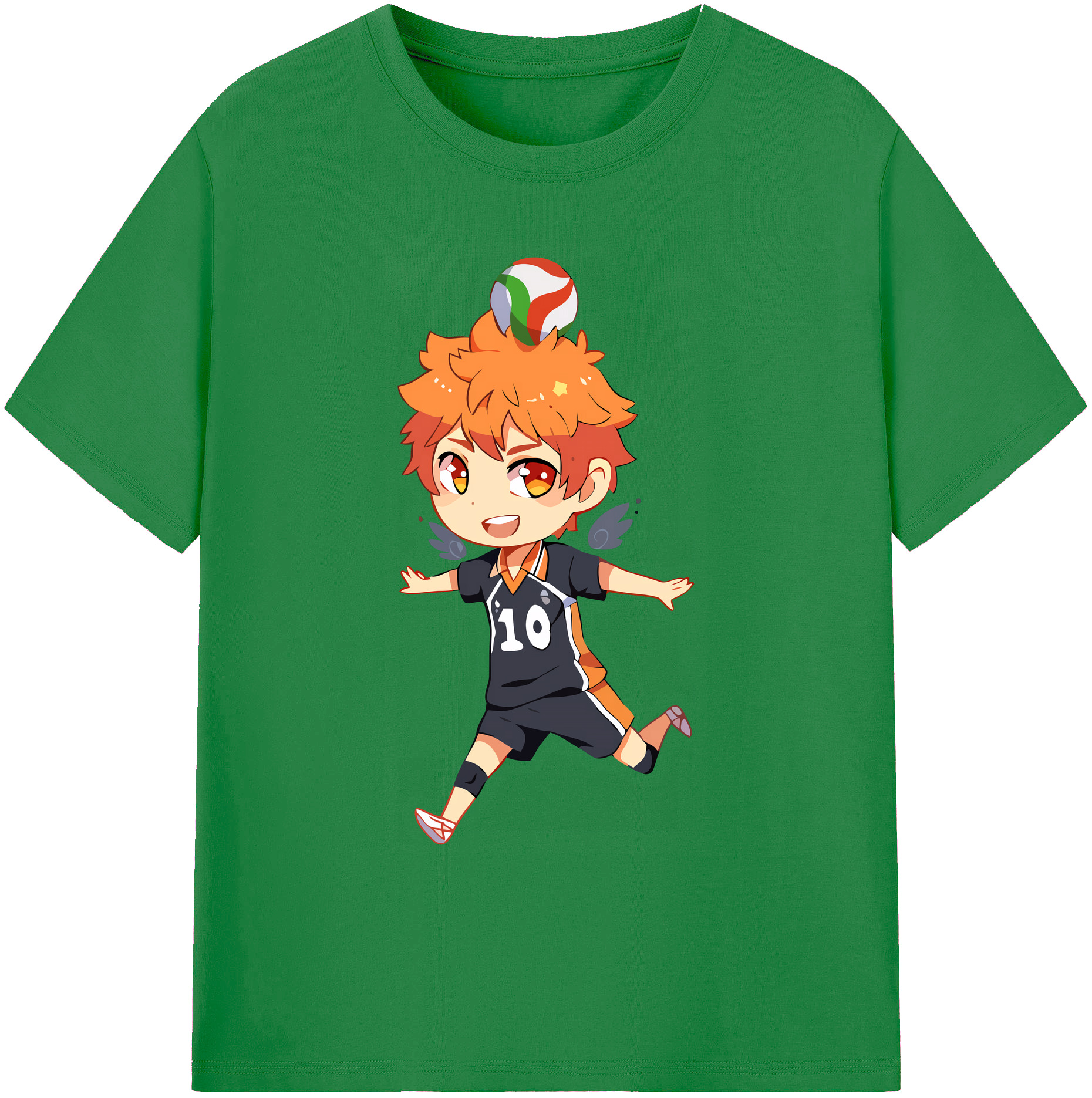 （画像用） ハイキュー!! Haikyu!! 綿100％ メンズ半袖Tシャツ｜肌触りやわらか＆通気性